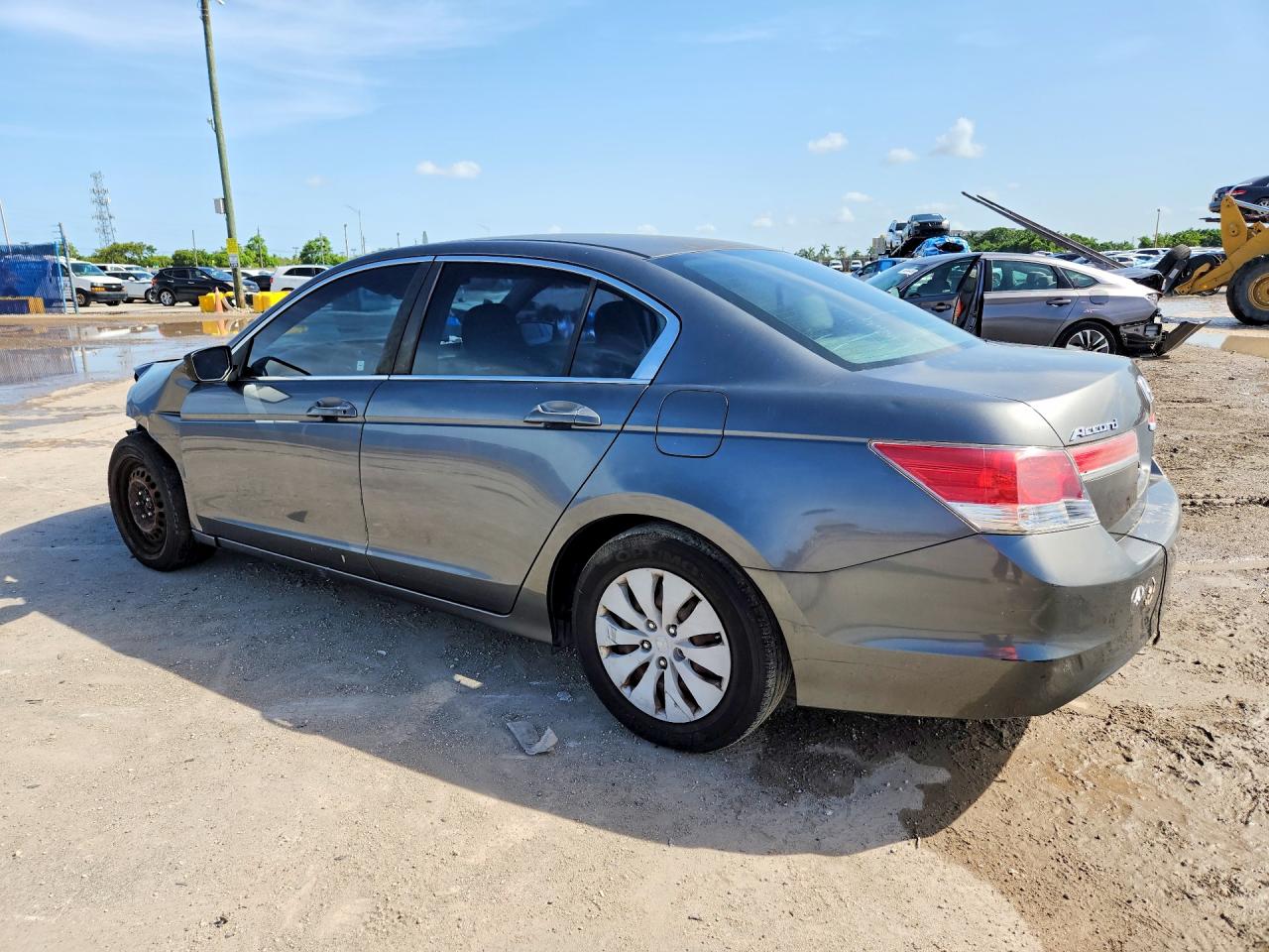 2012 Honda Accord Lx Gray vin: 1HGCP2F35CA233832