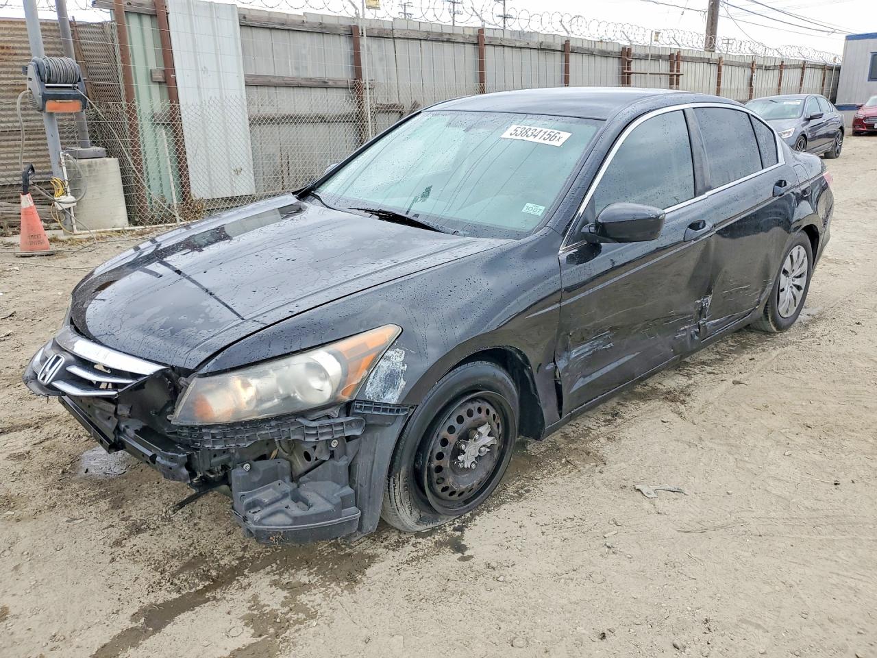 2012 Honda Accord Lx Black vin: 1HGCP2F35CA236407