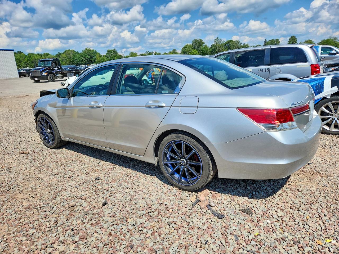2012 Honda Accord Lx Silver vin: 1HGCP2F35CA242854