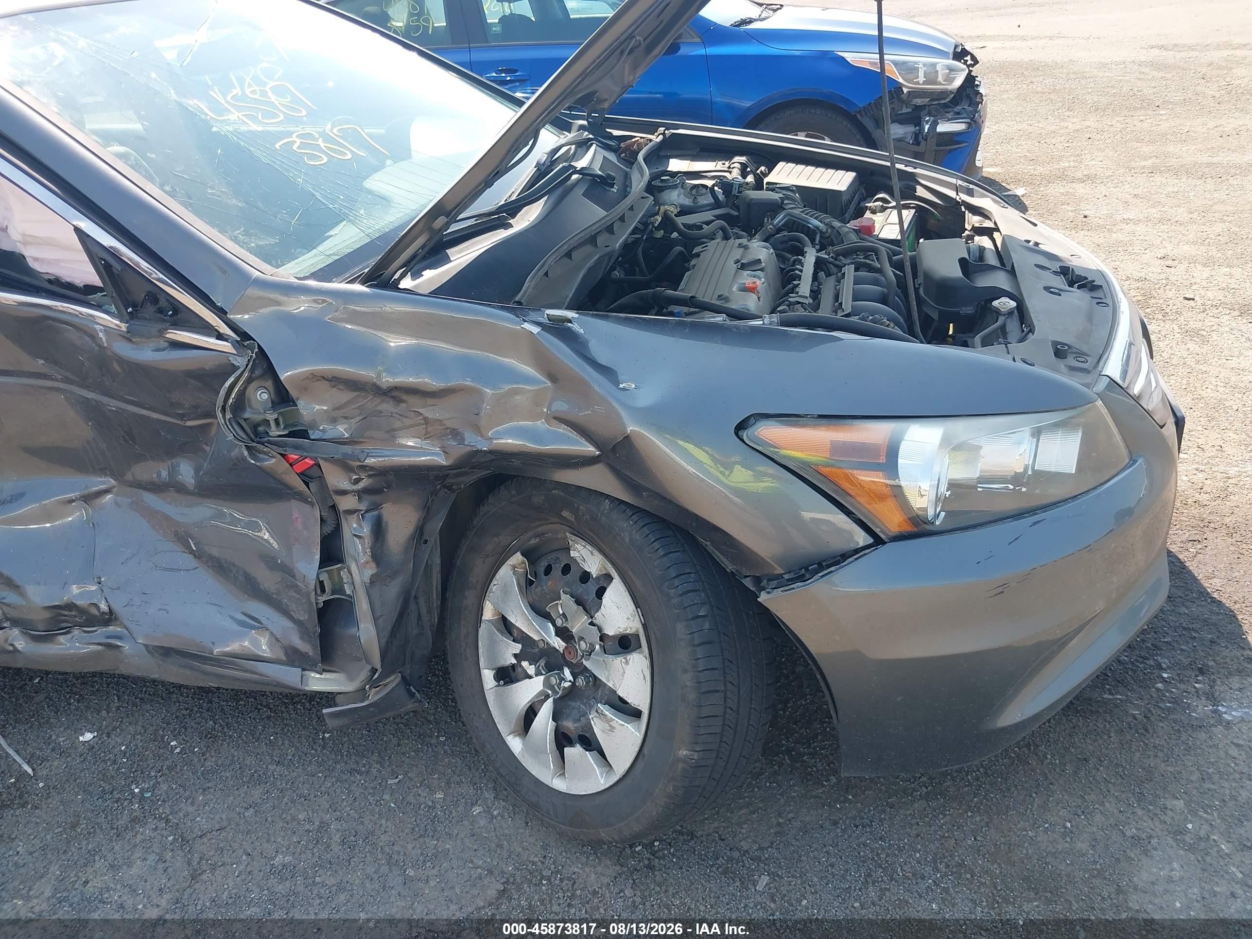 2012 Honda Accord Sdn Lx Серый vin: 1HGCP2F35CA245527
