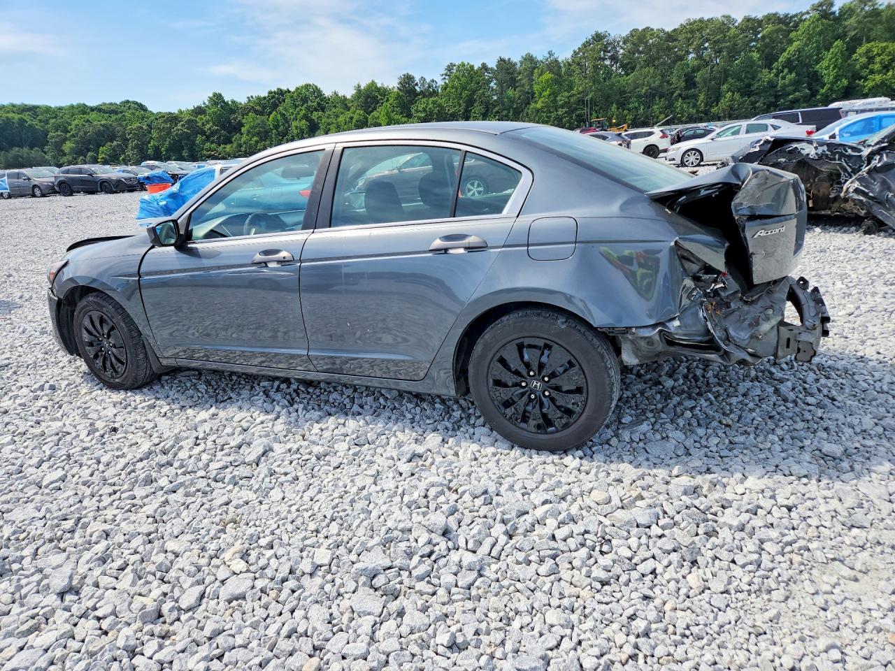 2010 Honda Accord Lx Gray vin: 1HGCP2F36AA011409