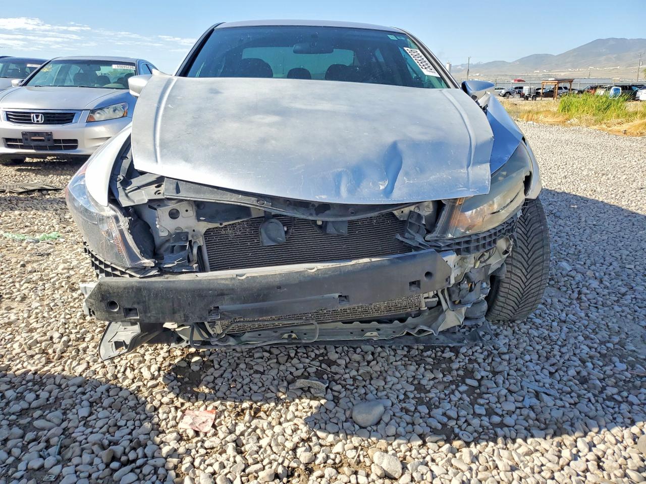 2010 Honda Accord Lx Silver vin: 1HGCP2F36AA033586