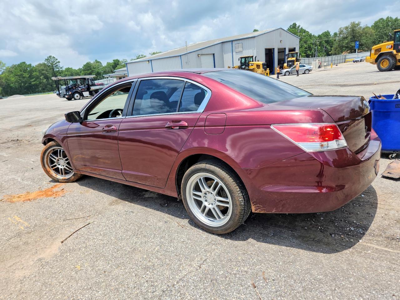 2010 Honda Accord Lx Burgundy vin: 1HGCP2F36AA033703