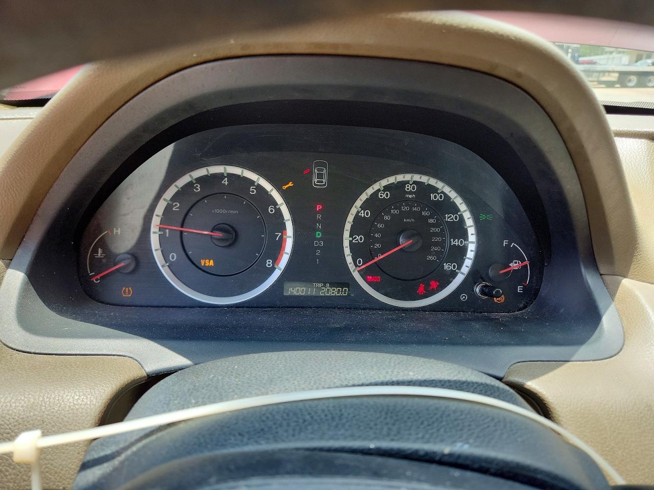 2010 Honda Accord Lx Burgundy vin: 1HGCP2F36AA033703