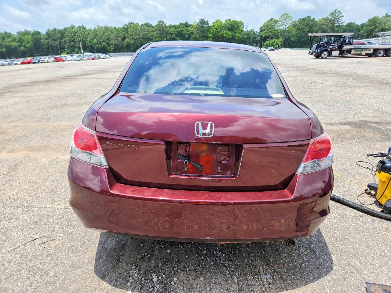 2010 Honda Accord Lx Burgundy vin: 1HGCP2F36AA033703