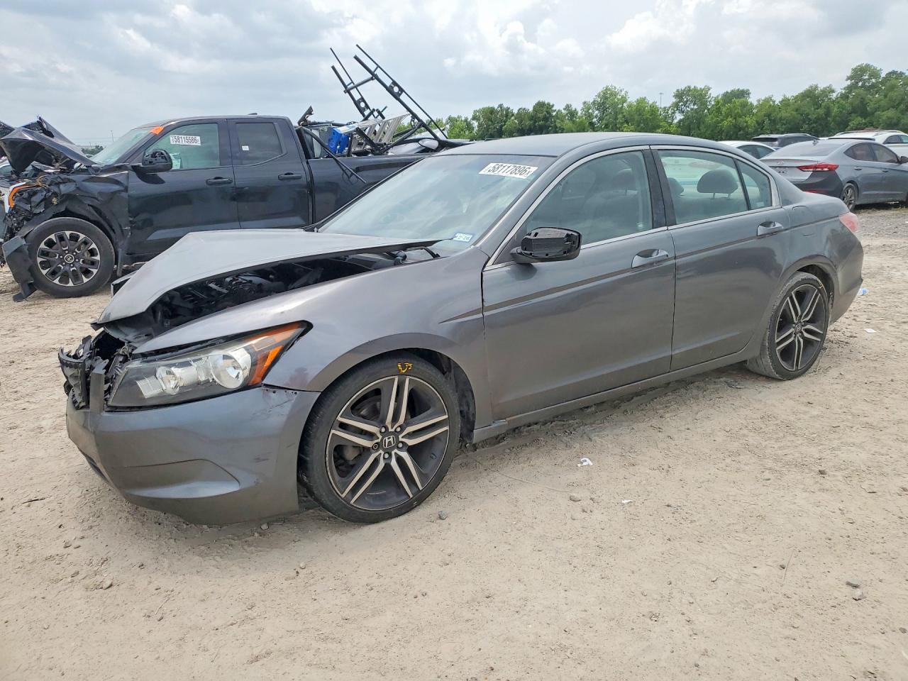 2010 Honda Accord Lx Silver vin: 1HGCP2F36AA063686