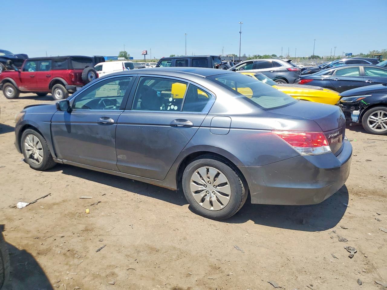 2010 Honda Accord Lx Gray vin: 1HGCP2F36AA068144
