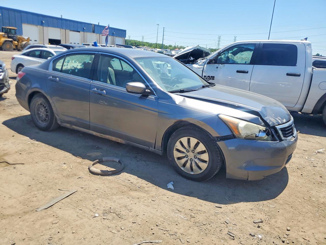 2010 Honda Accord Lx Gray vin: 1HGCP2F36AA068144