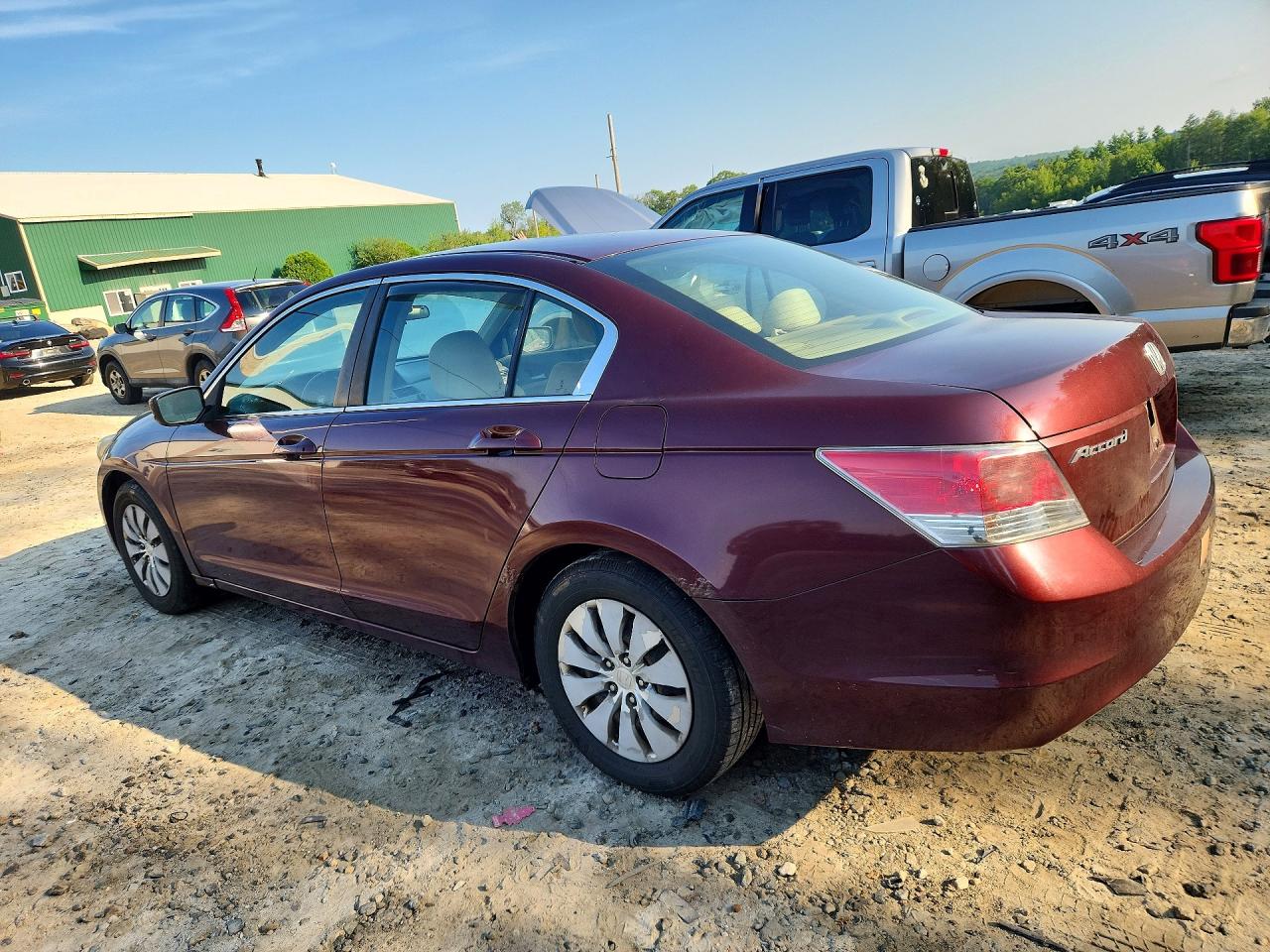 2010 Honda Accord Lx Red vin: 1HGCP2F36AA097773