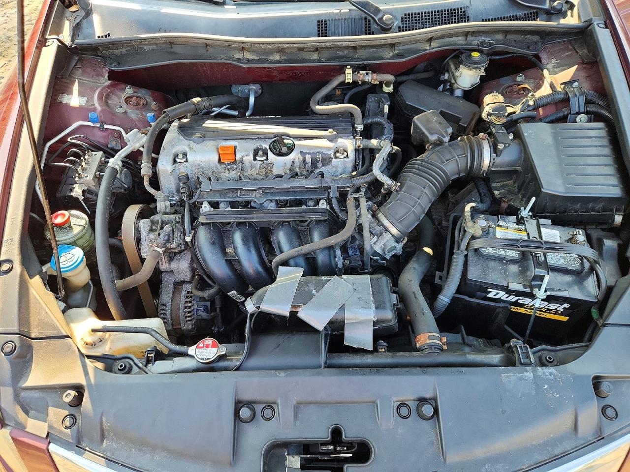 2010 Honda Accord Lx Red vin: 1HGCP2F36AA097773
