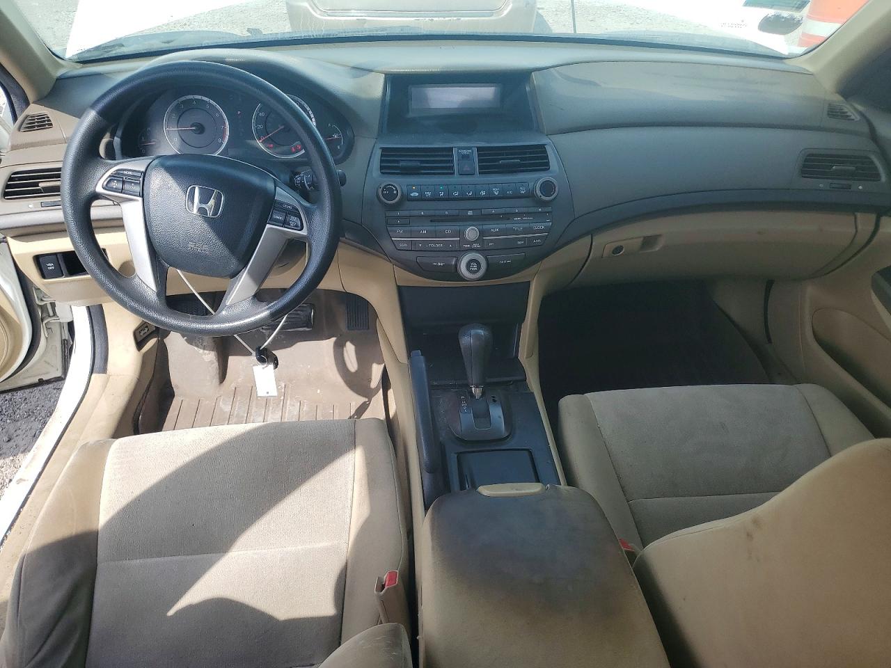 2010 Honda Accord Lx White vin: 1HGCP2F36AA100333