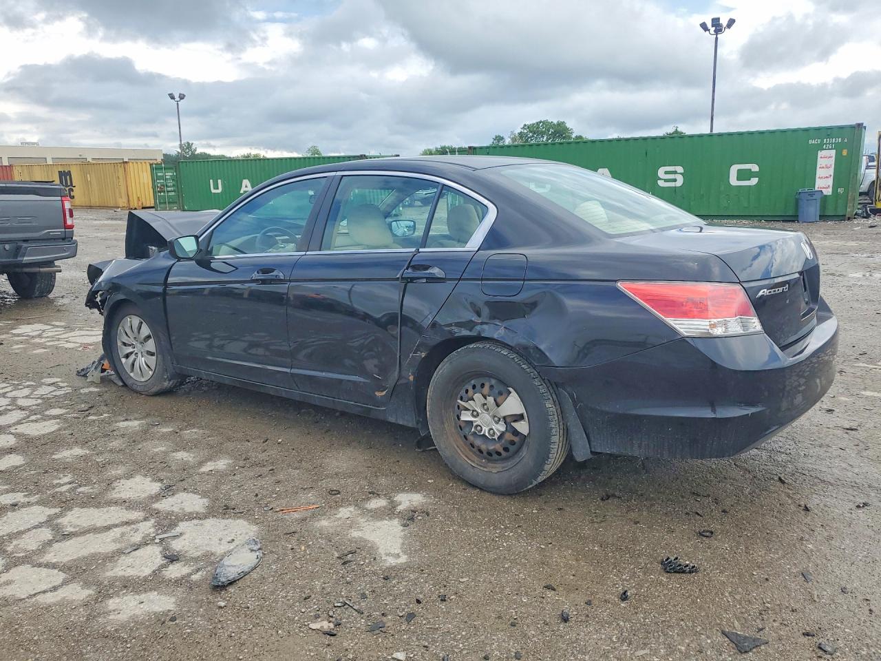 2010 Honda Accord Lx Black vin: 1HGCP2F36AA111932