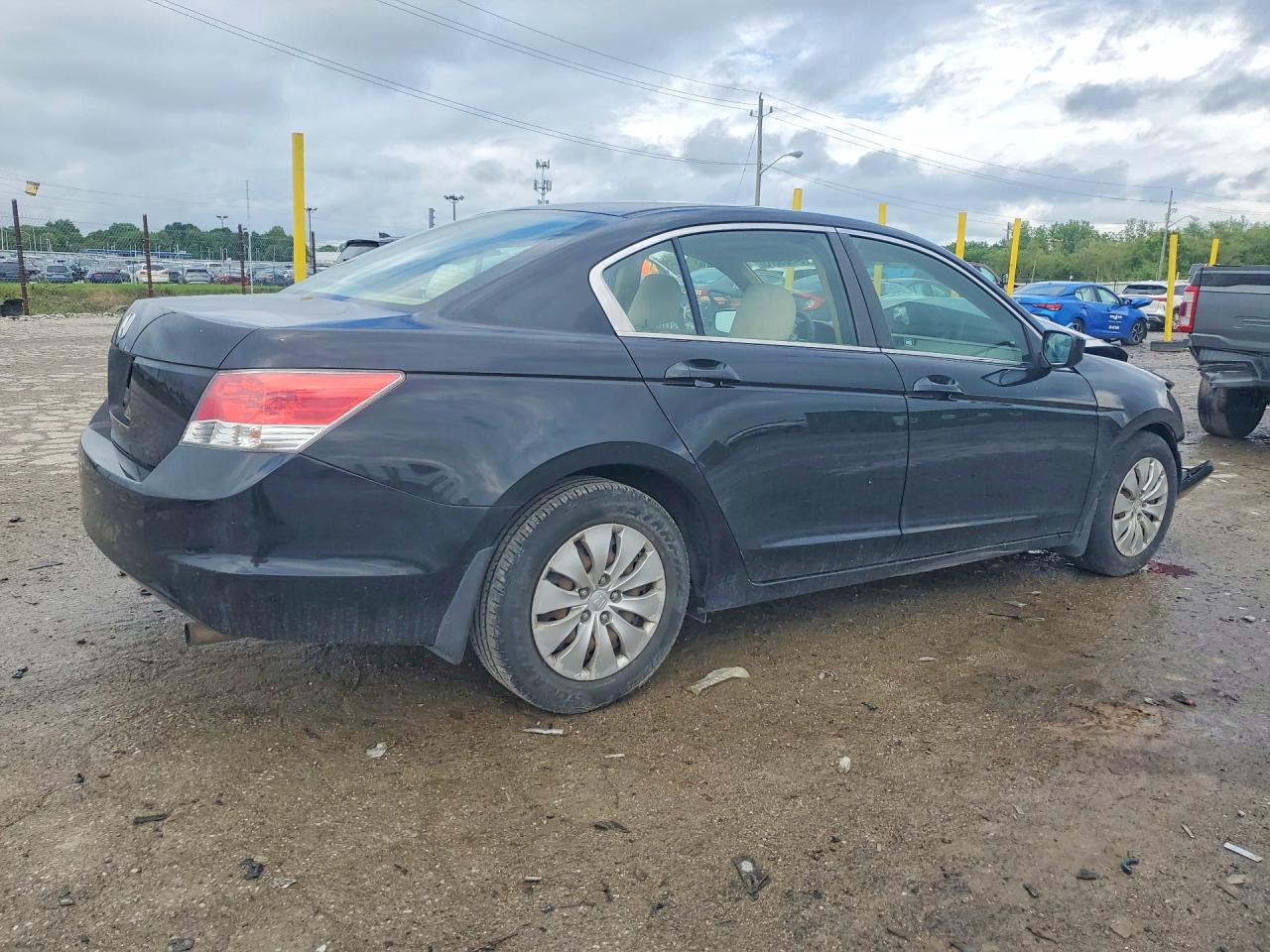 2010 Honda Accord Lx Black vin: 1HGCP2F36AA111932