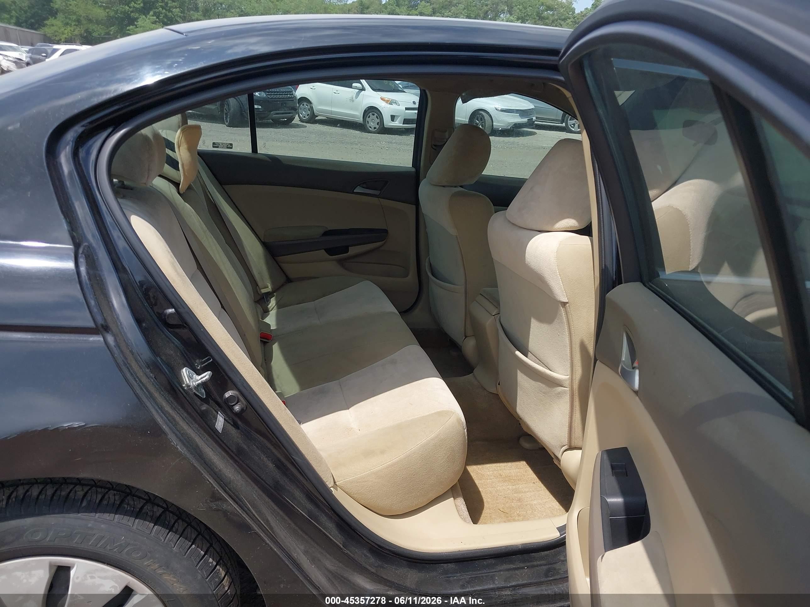 2010 Honda Accord 2.4 Lx Черный vin: 1HGCP2F36AA112076