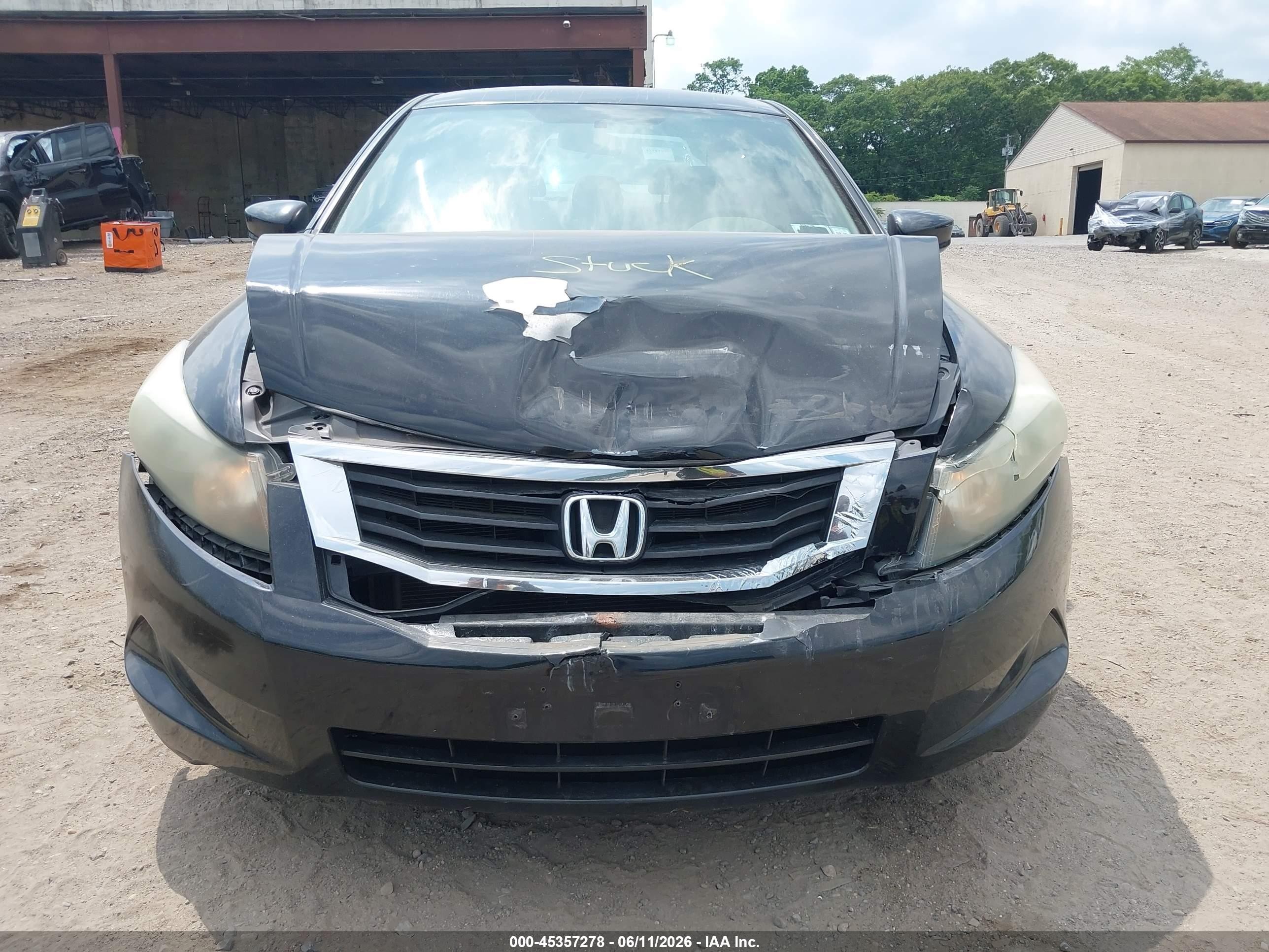 2010 Honda Accord 2.4 Lx Черный vin: 1HGCP2F36AA112076