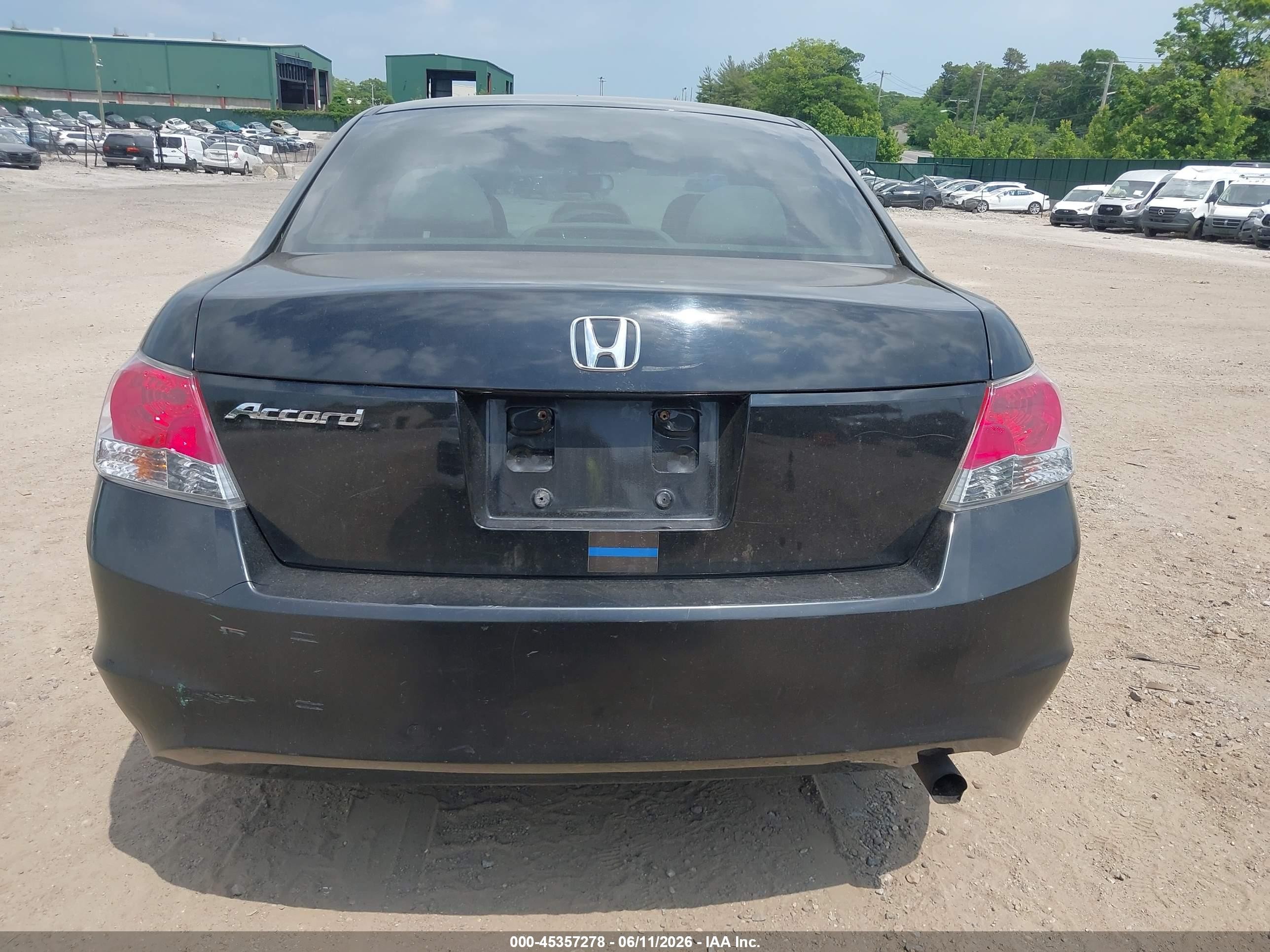 2010 Honda Accord 2.4 Lx Черный vin: 1HGCP2F36AA112076