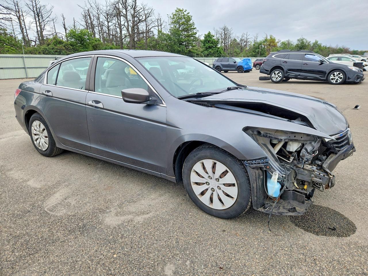 2010 Honda Accord Lx Gray vin: 1HGCP2F36AA118685