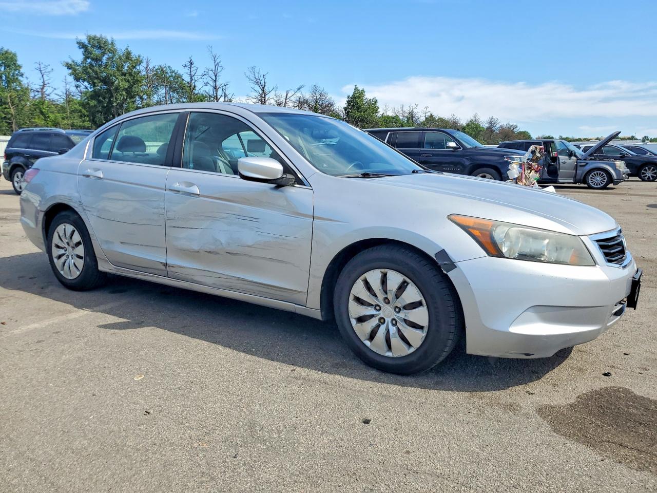 2010 Honda Accord Lx Silver vin: 1HGCP2F36AA123174