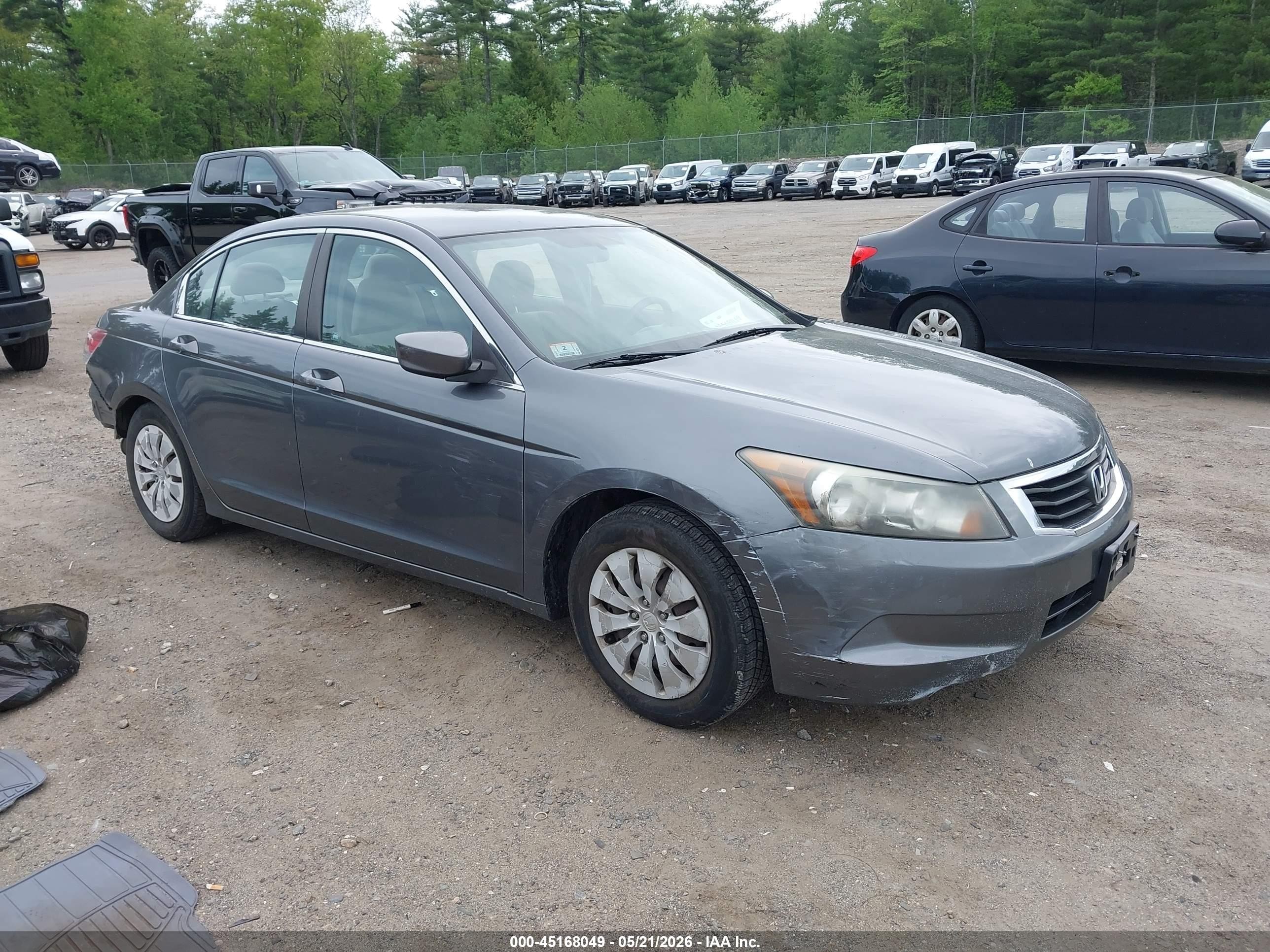 2010 Honda Accord 2.4 Lx Gray vin: 1HGCP2F36AA145885