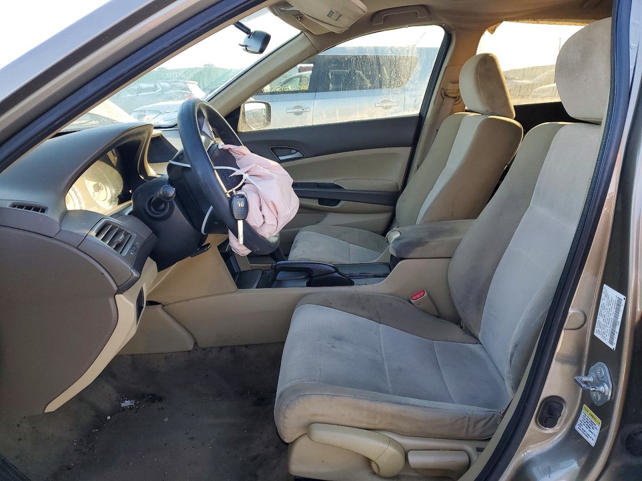 2010 Honda Accord Lx Желто-коричневый vin: 1HGCP2F36AA153436