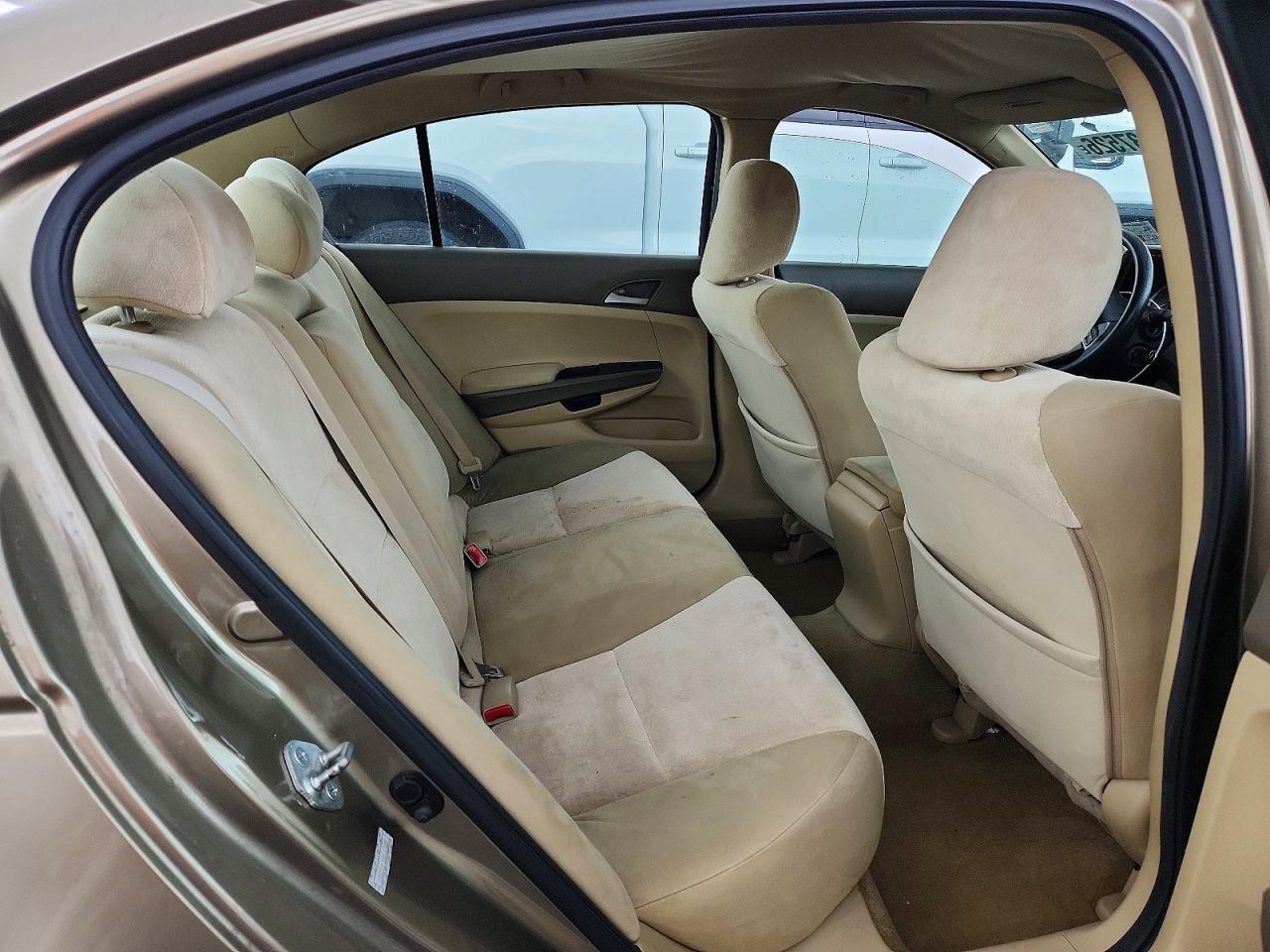 2010 Honda Accord Lx Beige vin: 1HGCP2F36AA163805