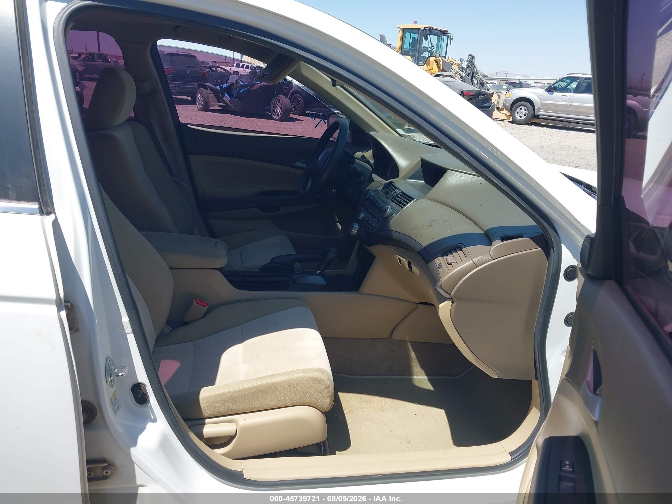 2010 Honda Accord 2.4 Lx Белый vin: 1HGCP2F36AA170060