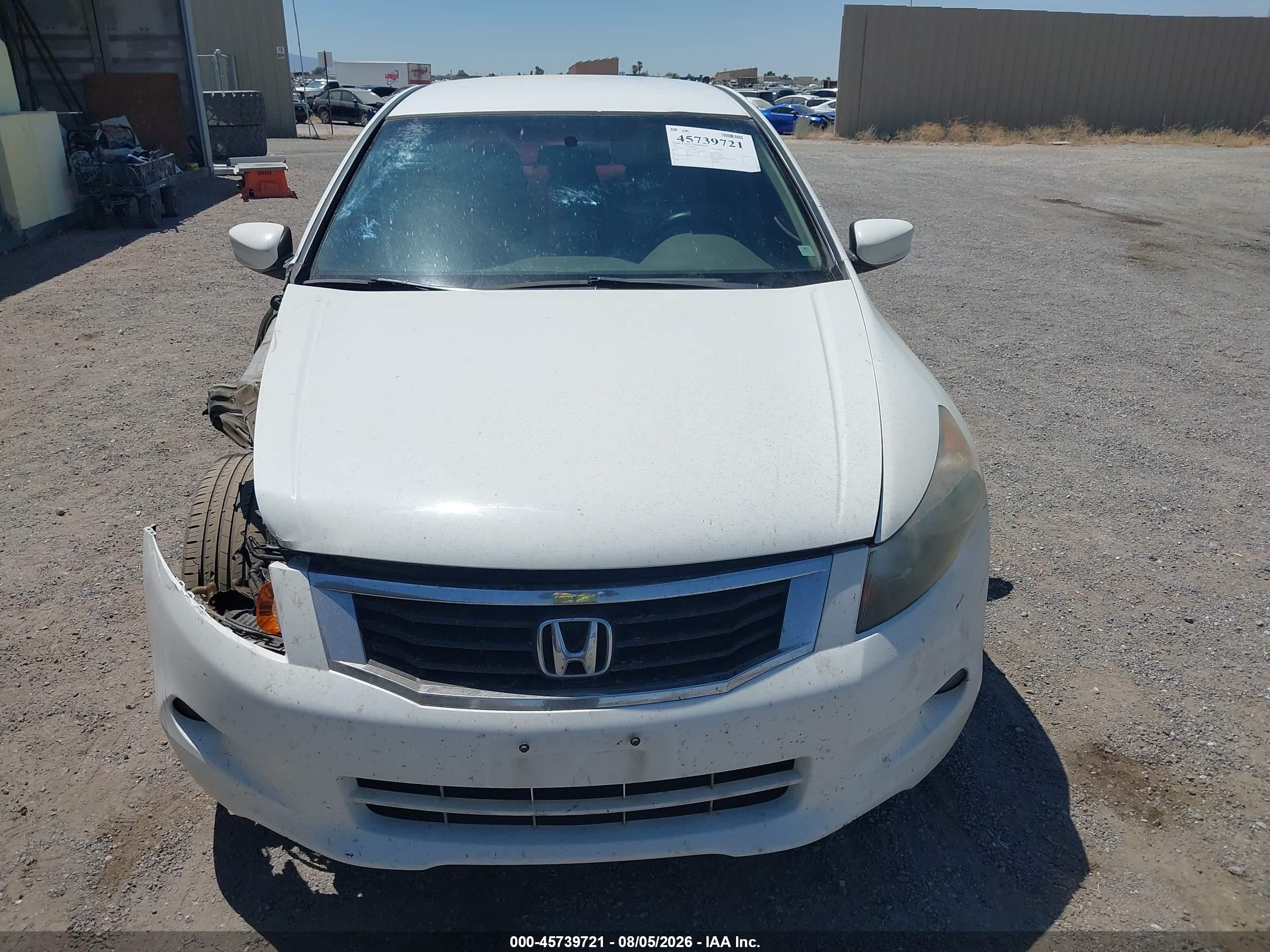 2010 Honda Accord 2.4 Lx Белый vin: 1HGCP2F36AA170060