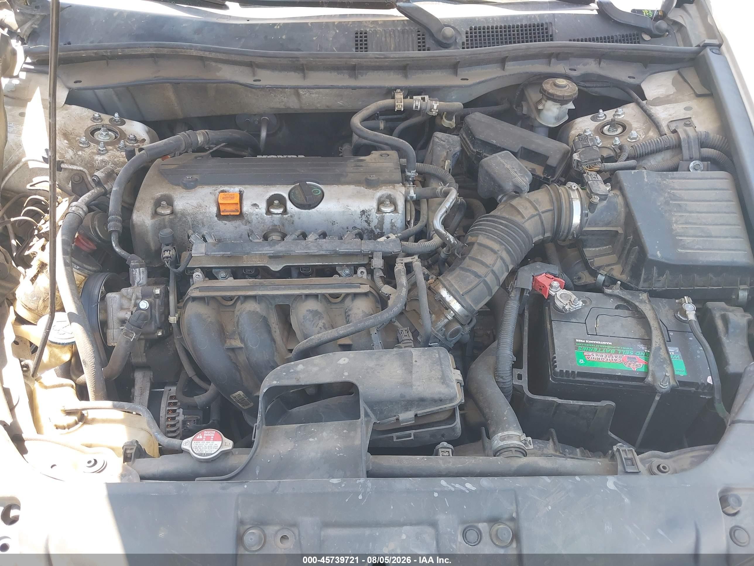 2010 Honda Accord 2.4 Lx Белый vin: 1HGCP2F36AA170060
