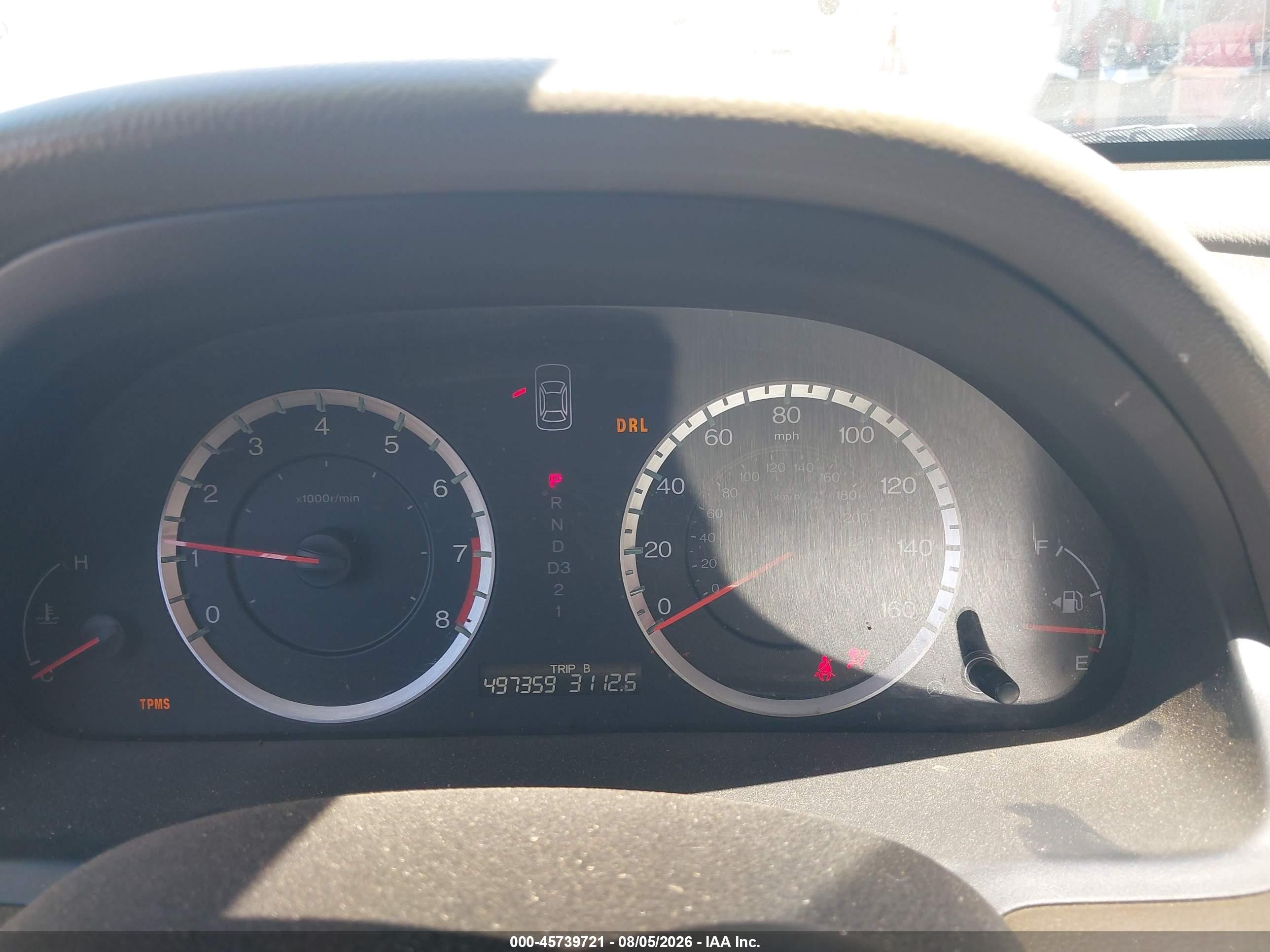 2010 Honda Accord 2.4 Lx Белый vin: 1HGCP2F36AA170060