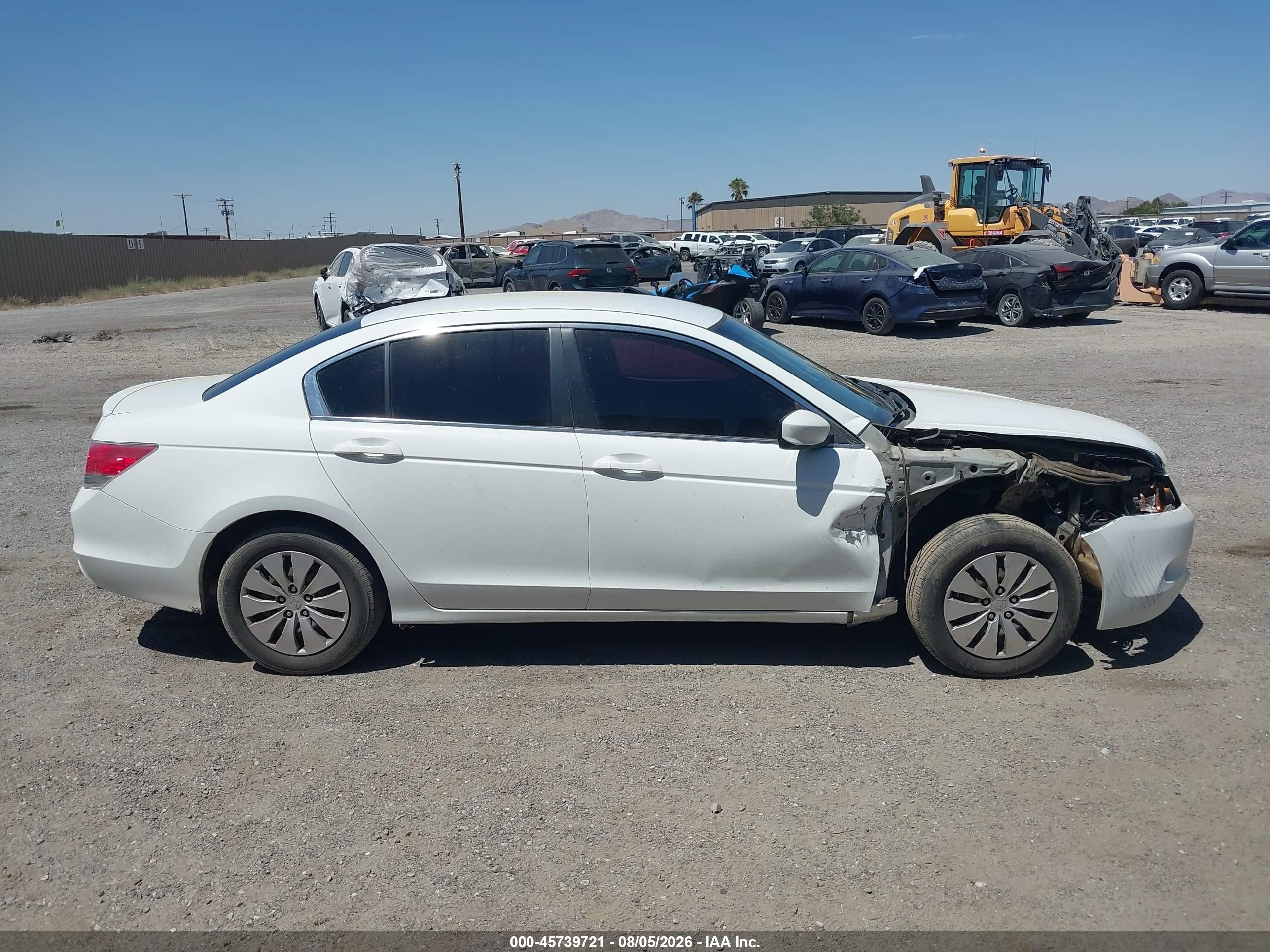 2010 Honda Accord 2.4 Lx Белый vin: 1HGCP2F36AA170060