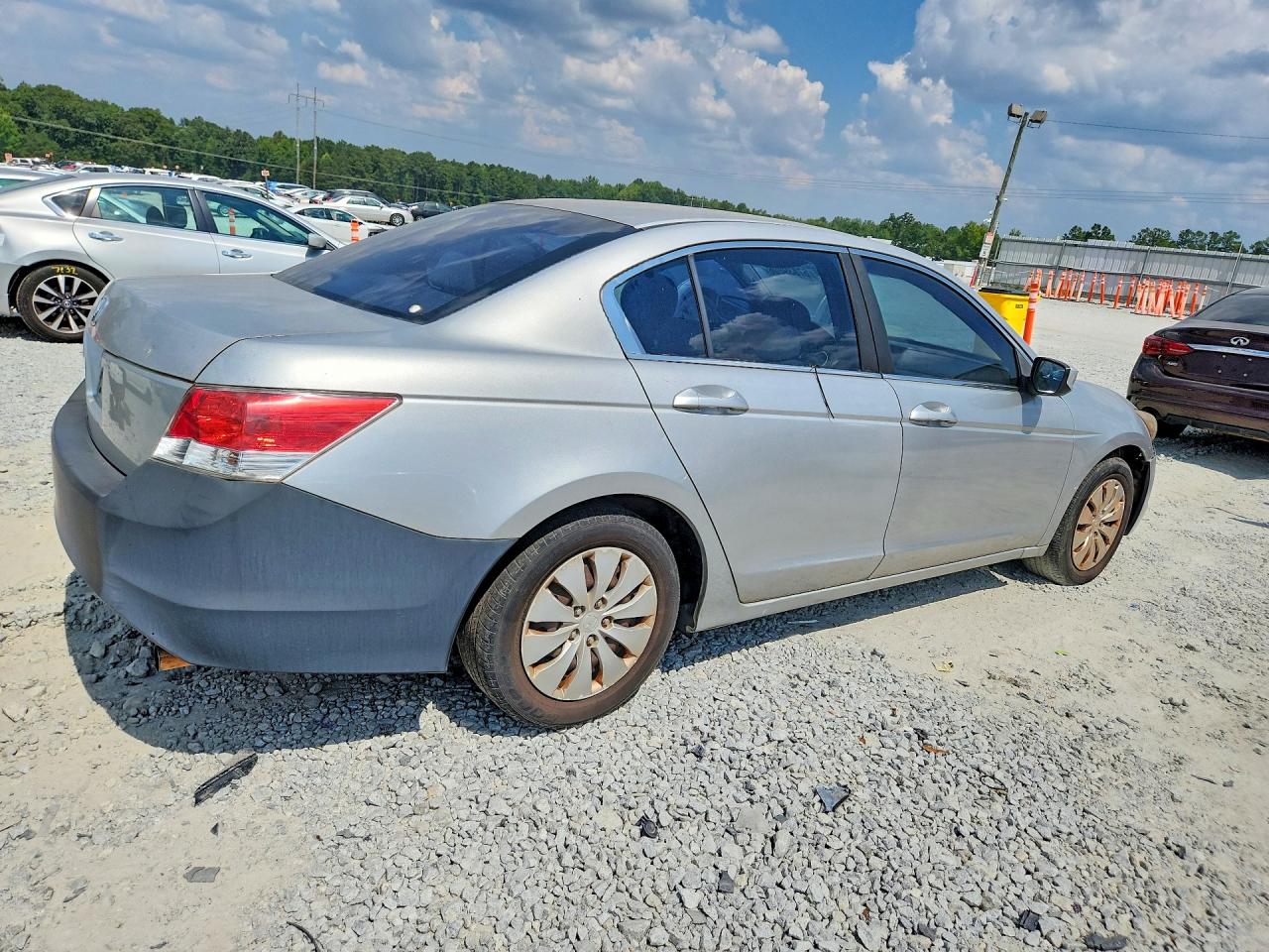 2010 Honda Accord Lx Gray vin: 1HGCP2F36AA174898