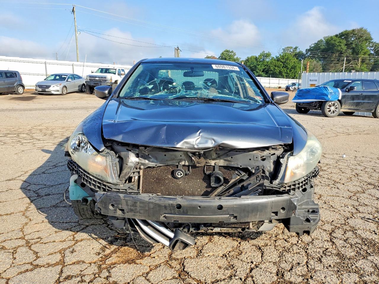 2011 Honda Accord Lx Gray vin: 1HGCP2F36BA010472