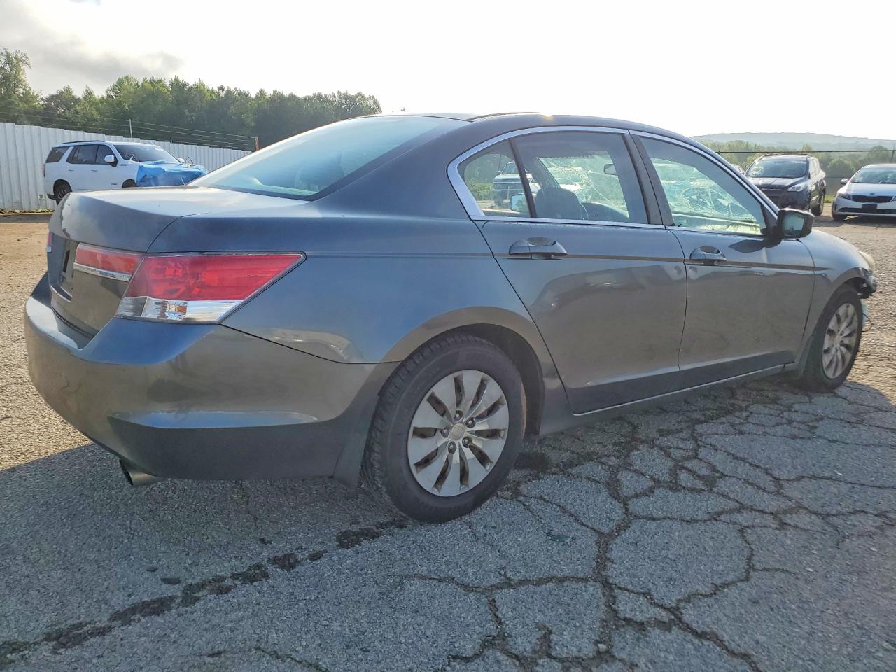 2011 Honda Accord Lx Gray vin: 1HGCP2F36BA010472