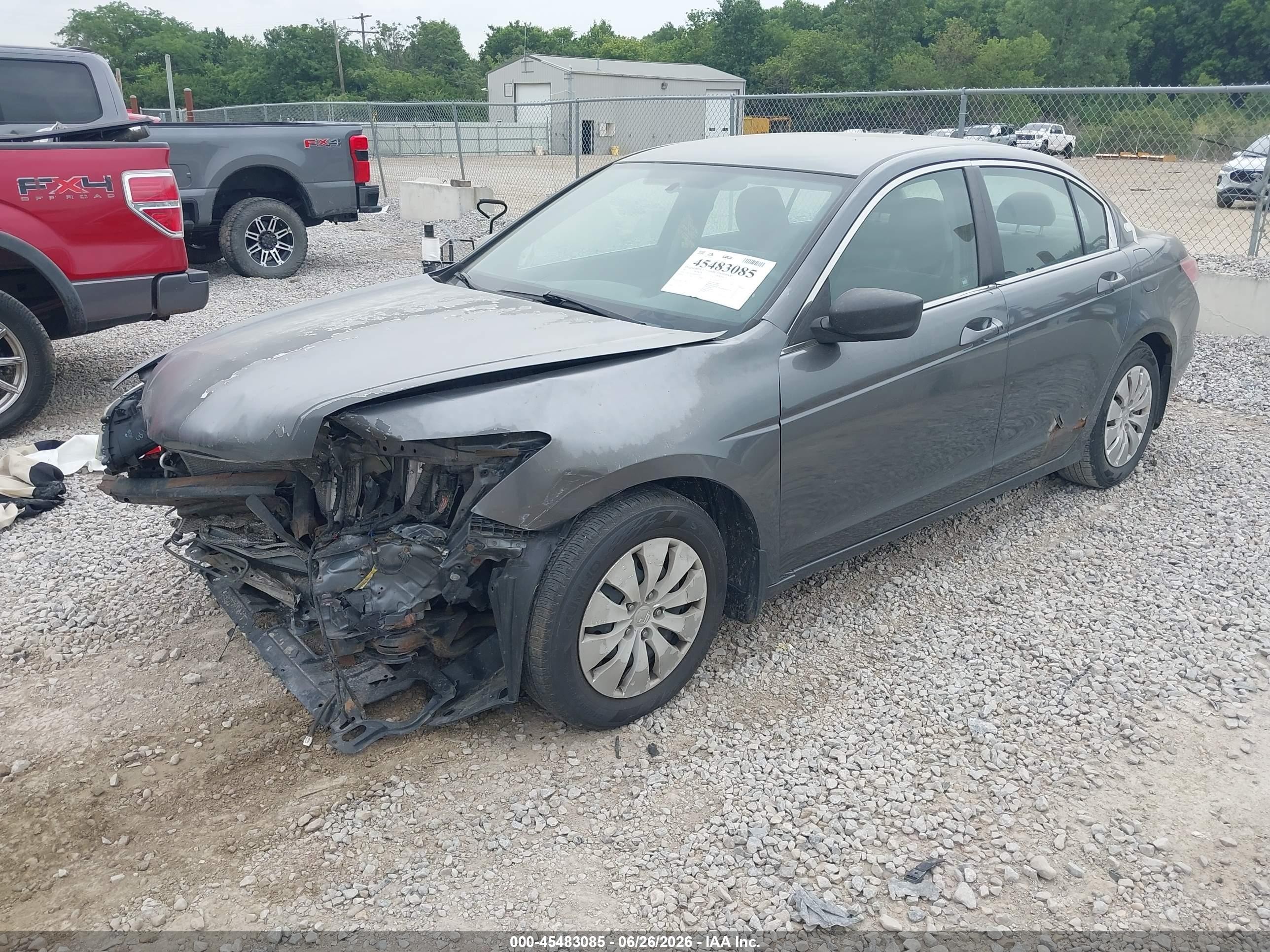 2011 Honda Accord 2.4 Lx Gray vin: 1HGCP2F36BA014960