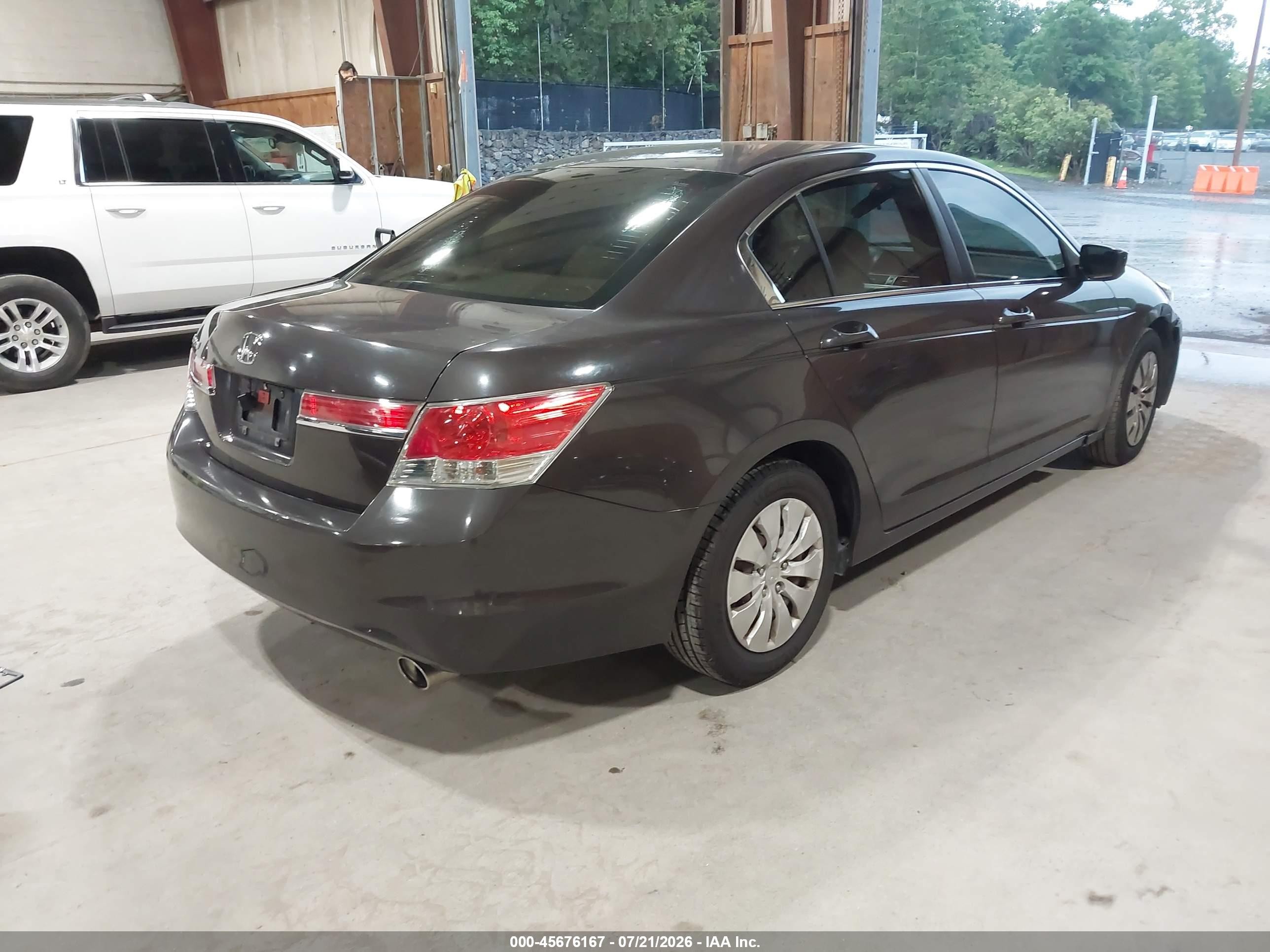 2011 Honda Accord 2.4 Lx Brown vin: 1HGCP2F36BA015316