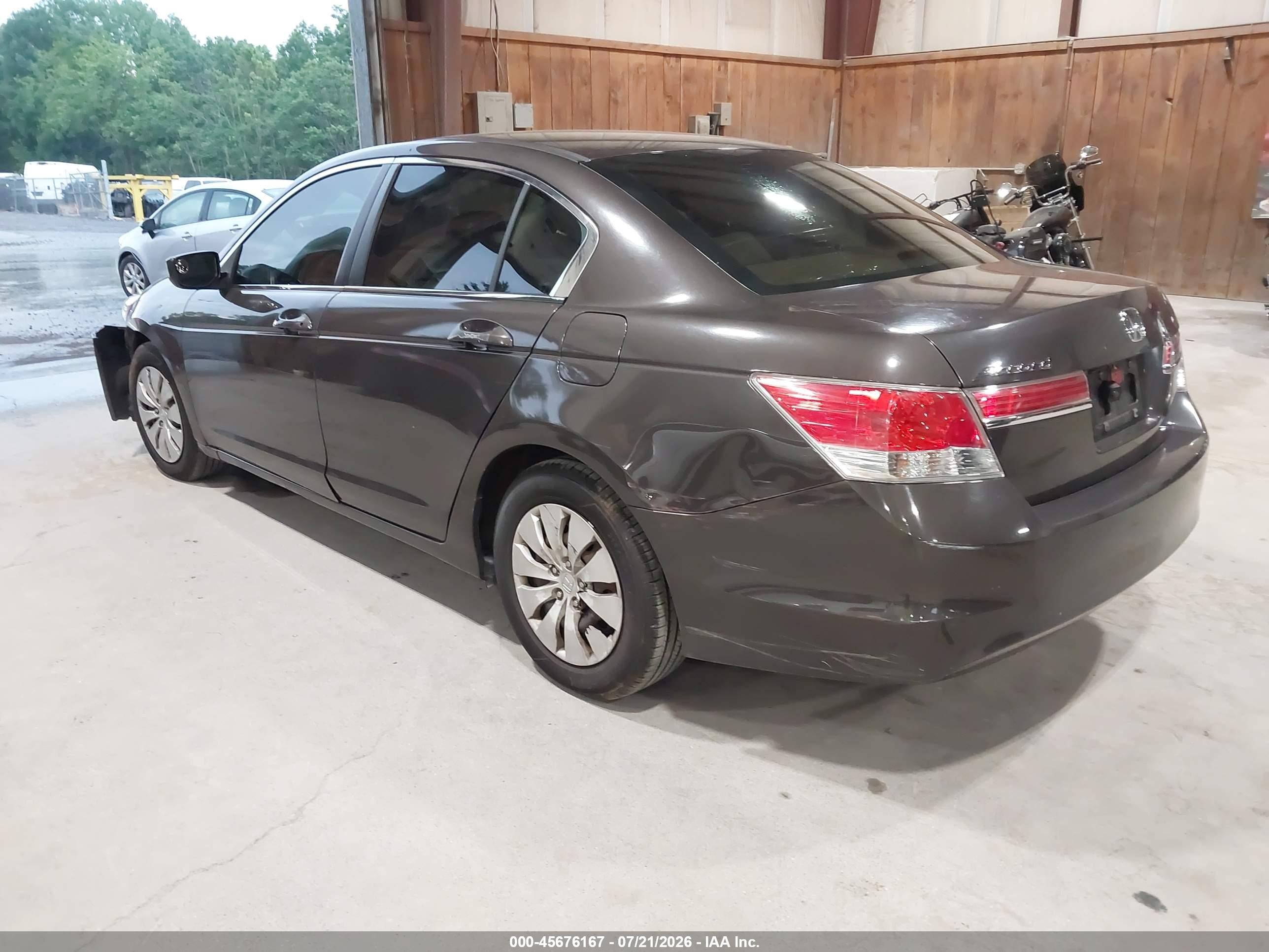 2011 Honda Accord 2.4 Lx Brown vin: 1HGCP2F36BA015316