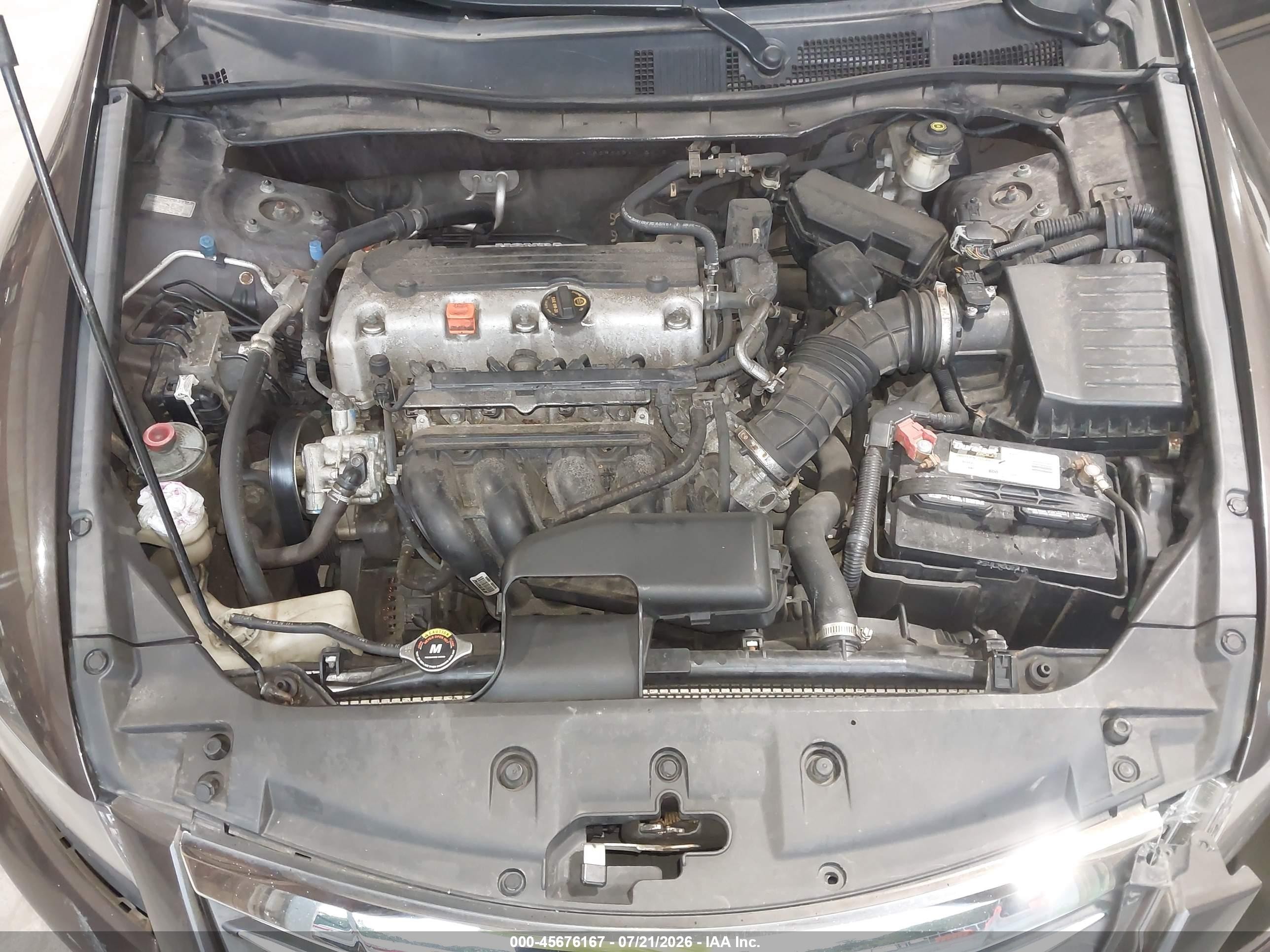 2011 Honda Accord 2.4 Lx Brown vin: 1HGCP2F36BA015316