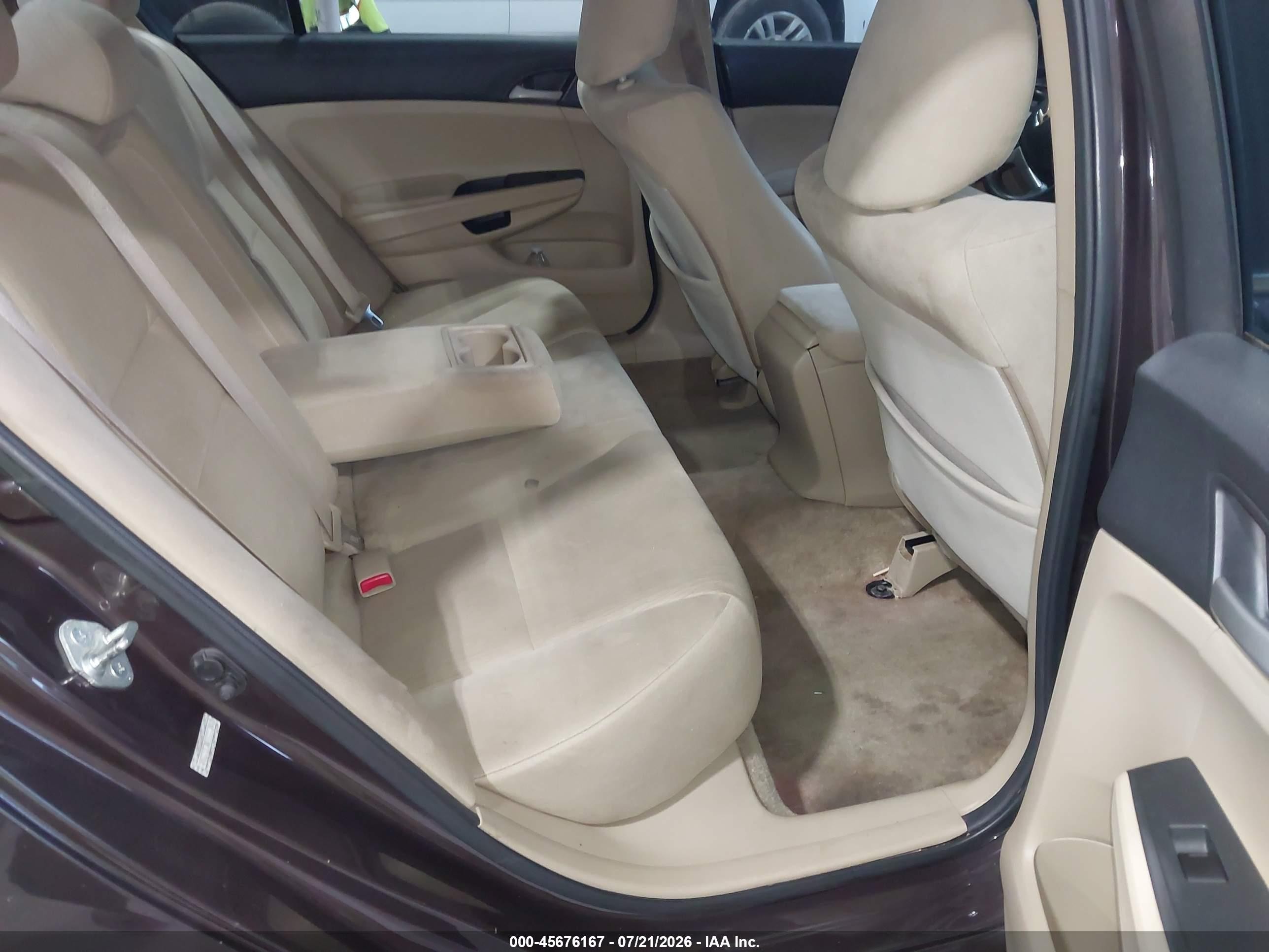 2011 Honda Accord 2.4 Lx Brown vin: 1HGCP2F36BA015316