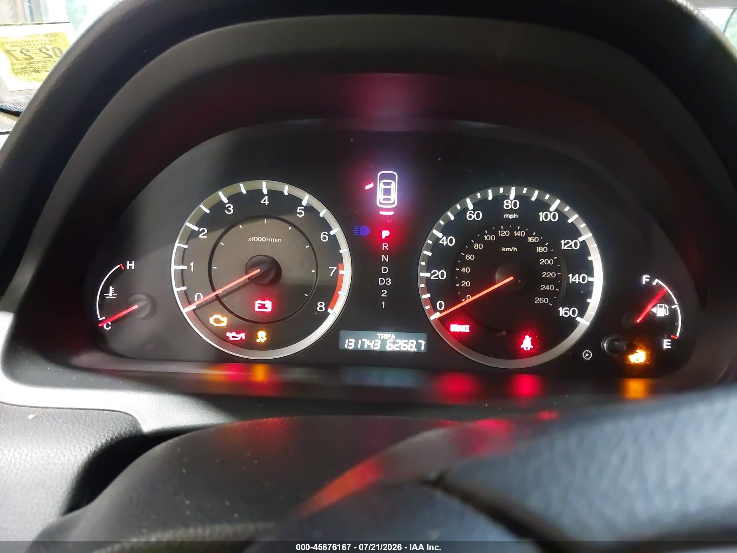 2011 Honda Accord 2.4 Lx Brown vin: 1HGCP2F36BA015316