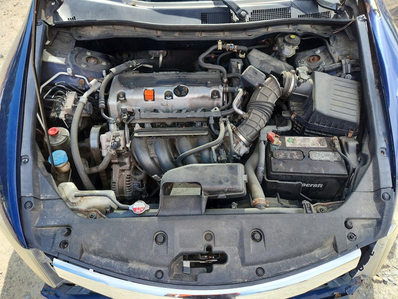 2011 Honda Accord Lx Blue vin: 1HGCP2F36BA052995
