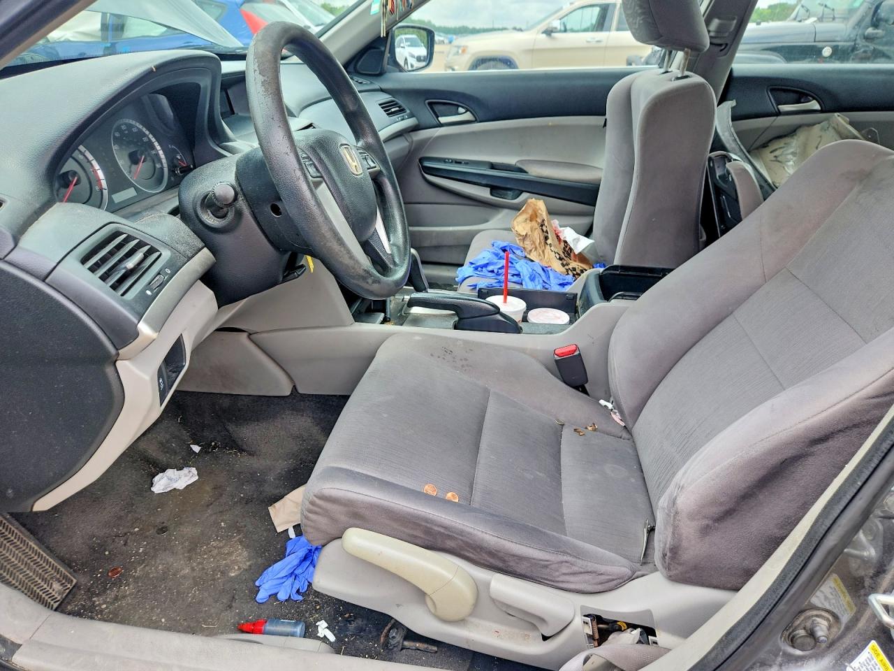 2011 Honda Accord Lx Gray vin: 1HGCP2F36BA110328