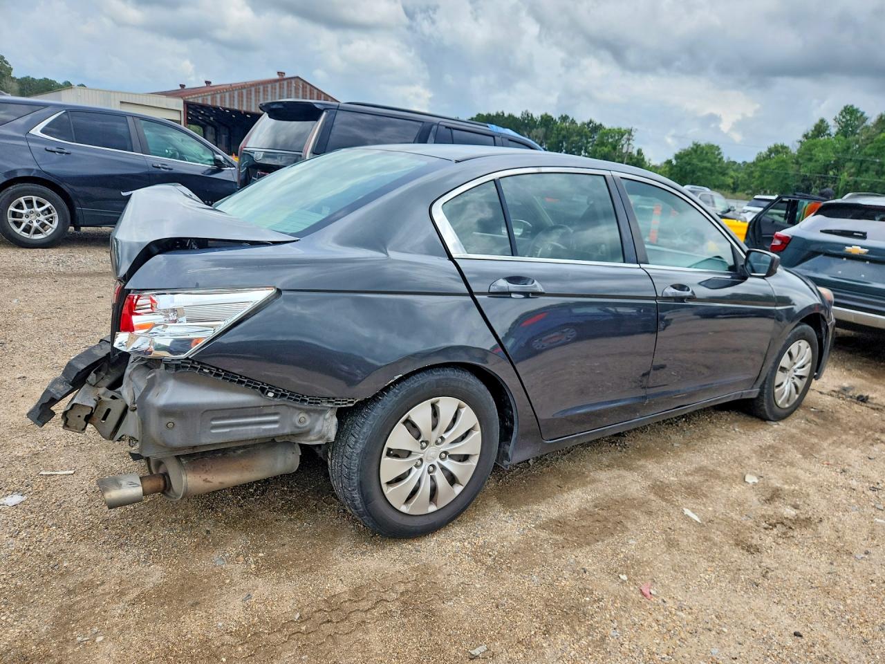2011 Honda Accord Lx Gray vin: 1HGCP2F36BA110328