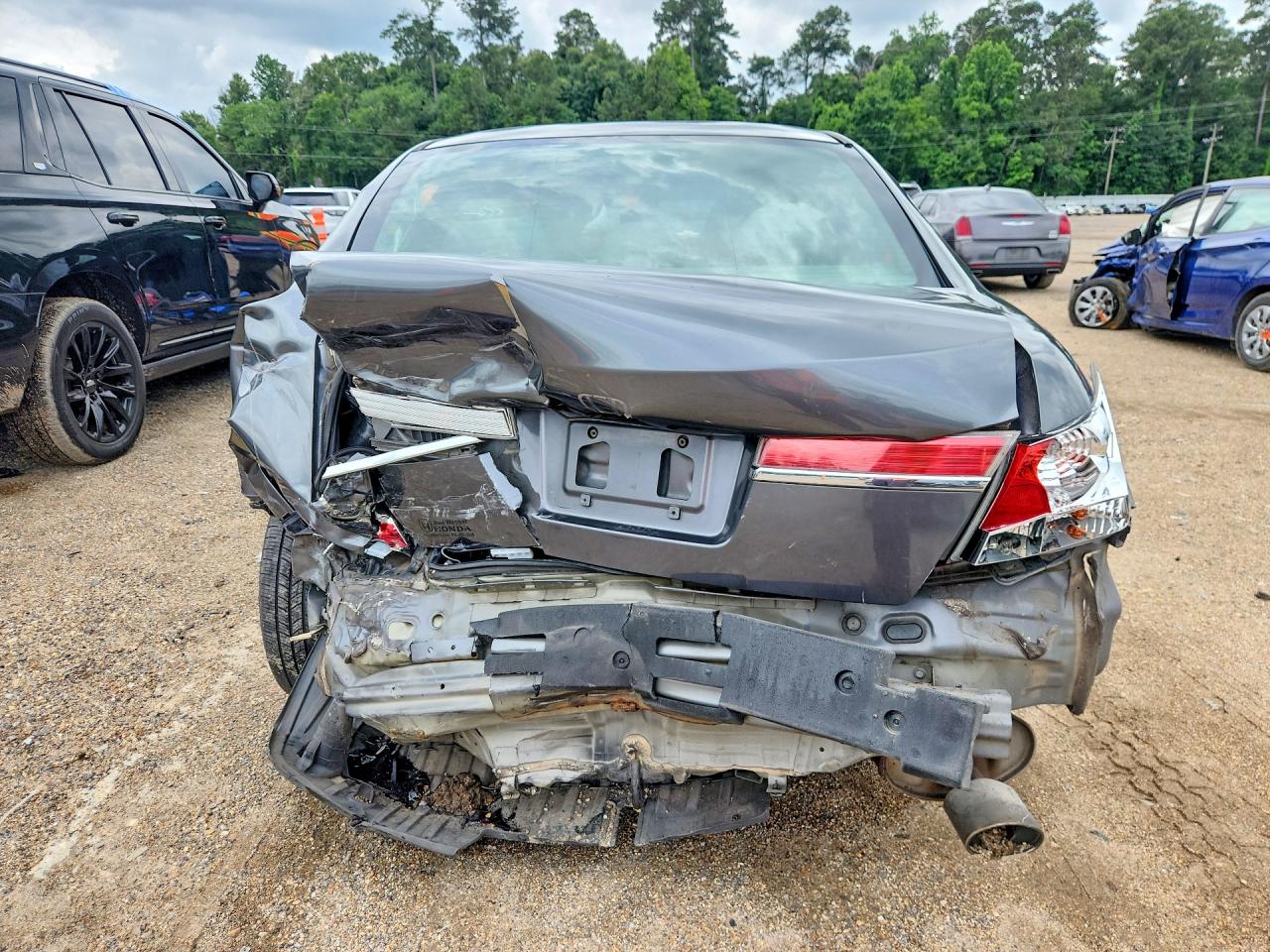 2011 Honda Accord Lx Gray vin: 1HGCP2F36BA110328