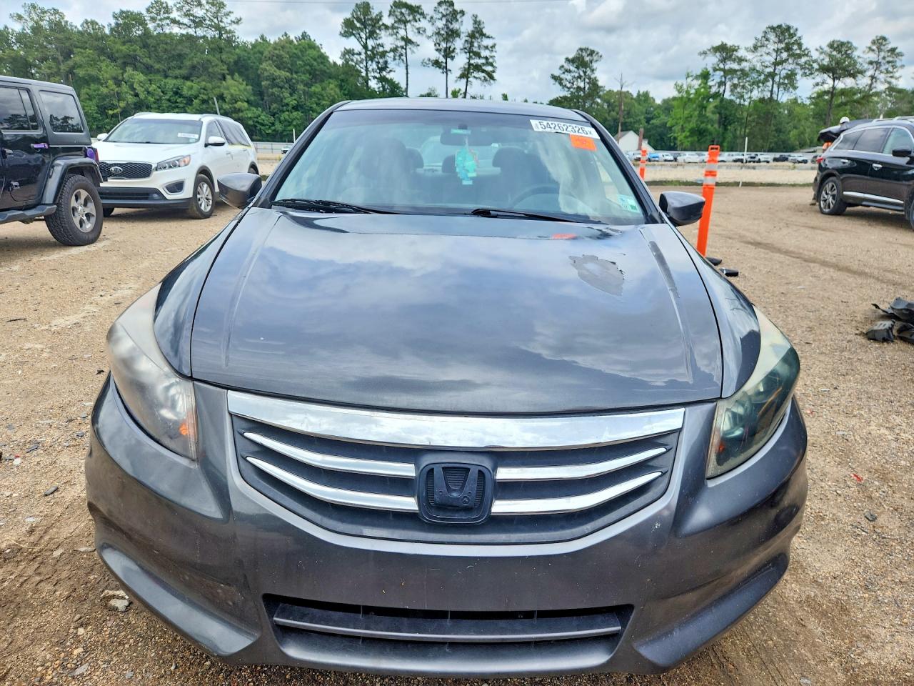 2011 Honda Accord Lx Gray vin: 1HGCP2F36BA110328
