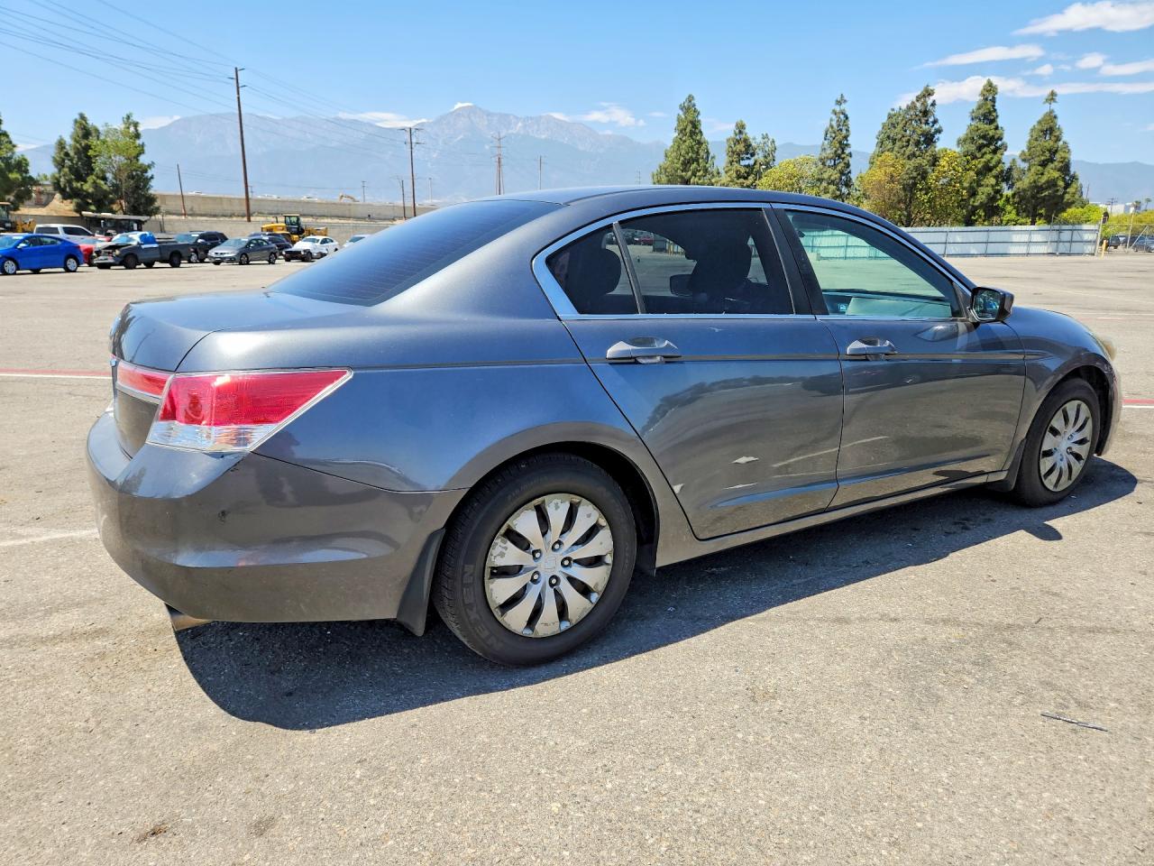 2011 Honda Accord Lx Gray vin: 1HGCP2F36BA147816