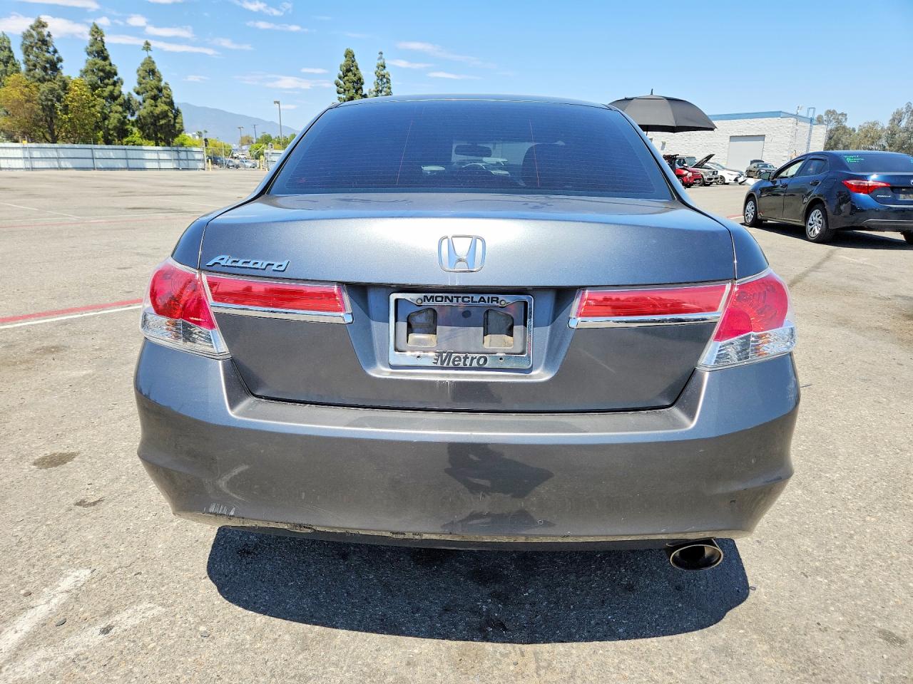 2011 Honda Accord Lx Gray vin: 1HGCP2F36BA147816