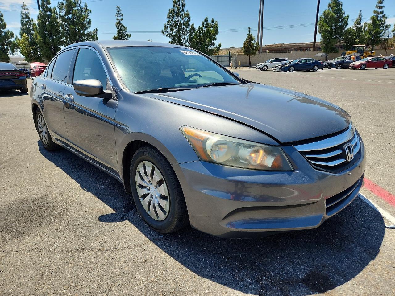 2011 Honda Accord Lx Gray vin: 1HGCP2F36BA147816