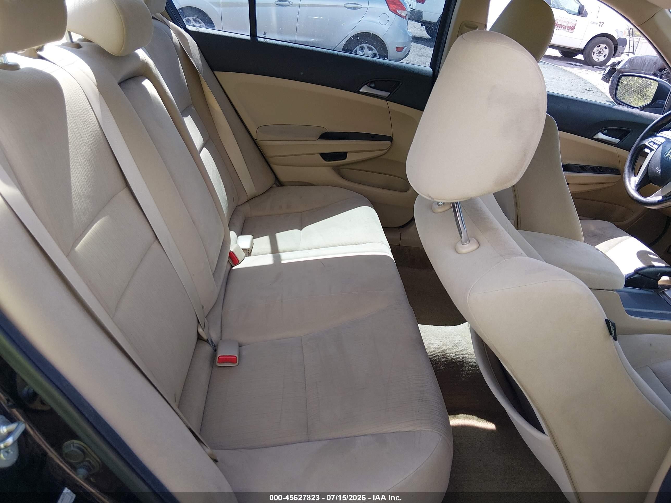 2012 Honda Accord 2.4 Lx Black vin: 1HGCP2F36CA024177
