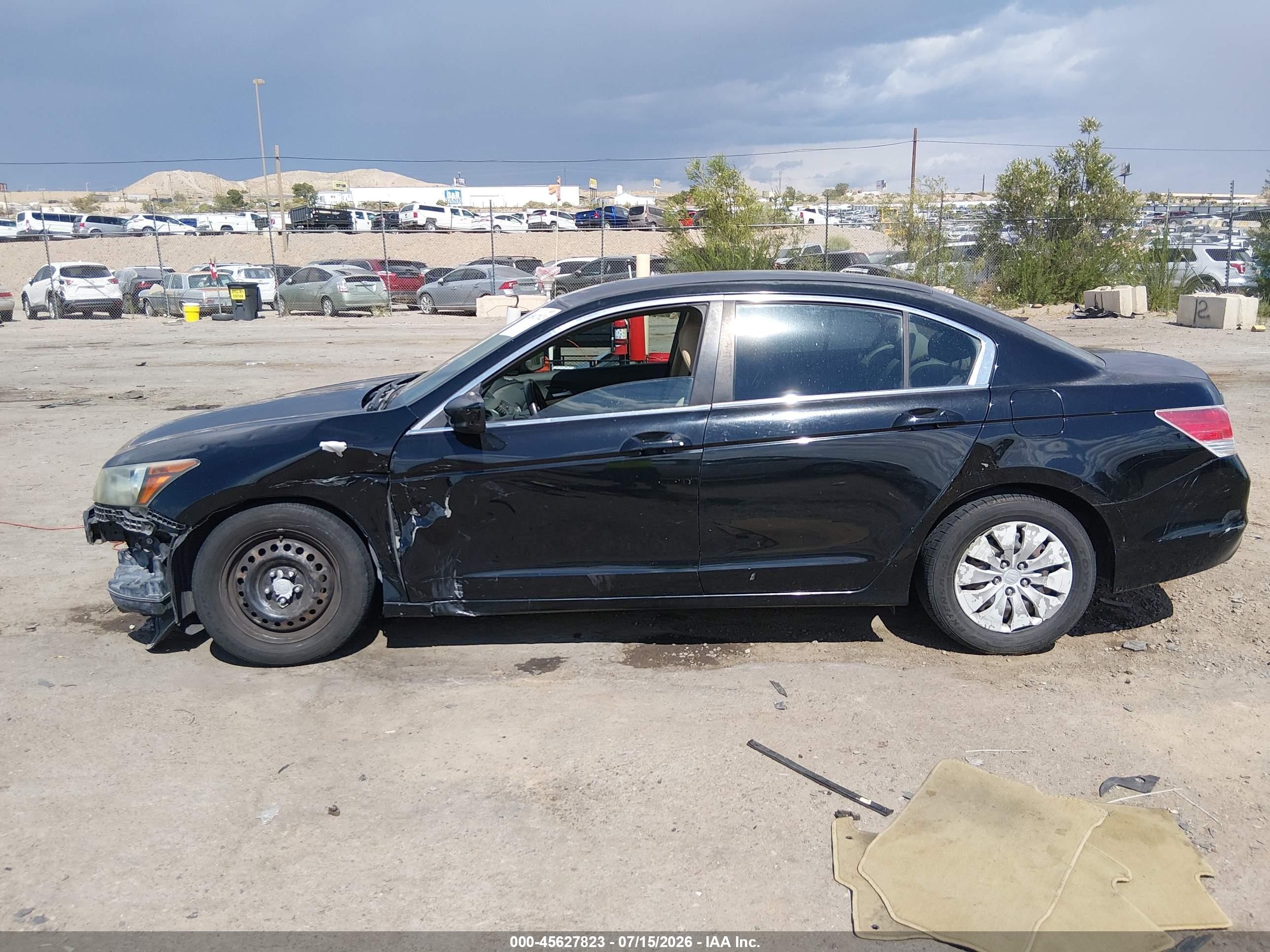 2012 Honda Accord 2.4 Lx Black vin: 1HGCP2F36CA024177