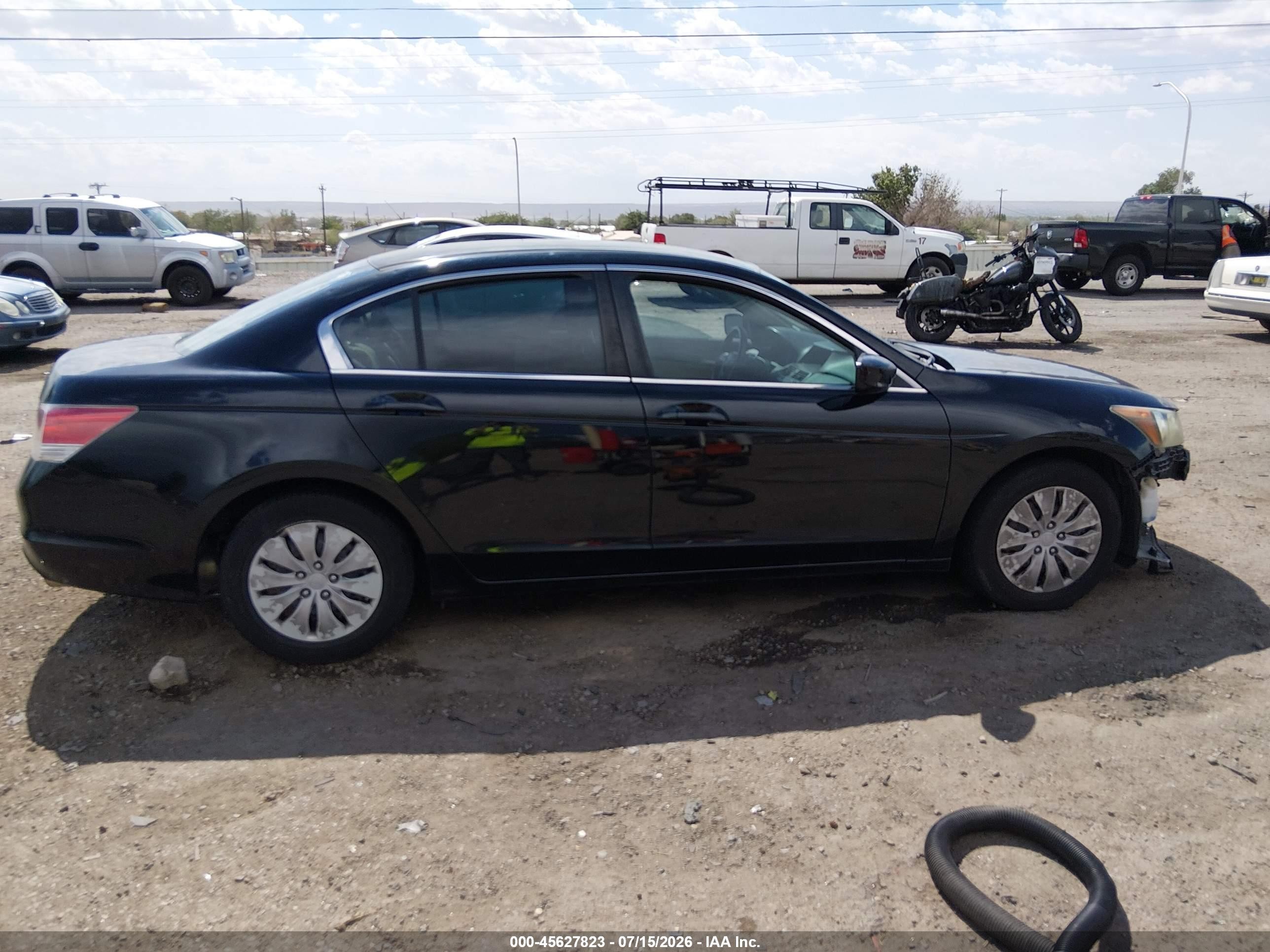 2012 Honda Accord 2.4 Lx Black vin: 1HGCP2F36CA024177